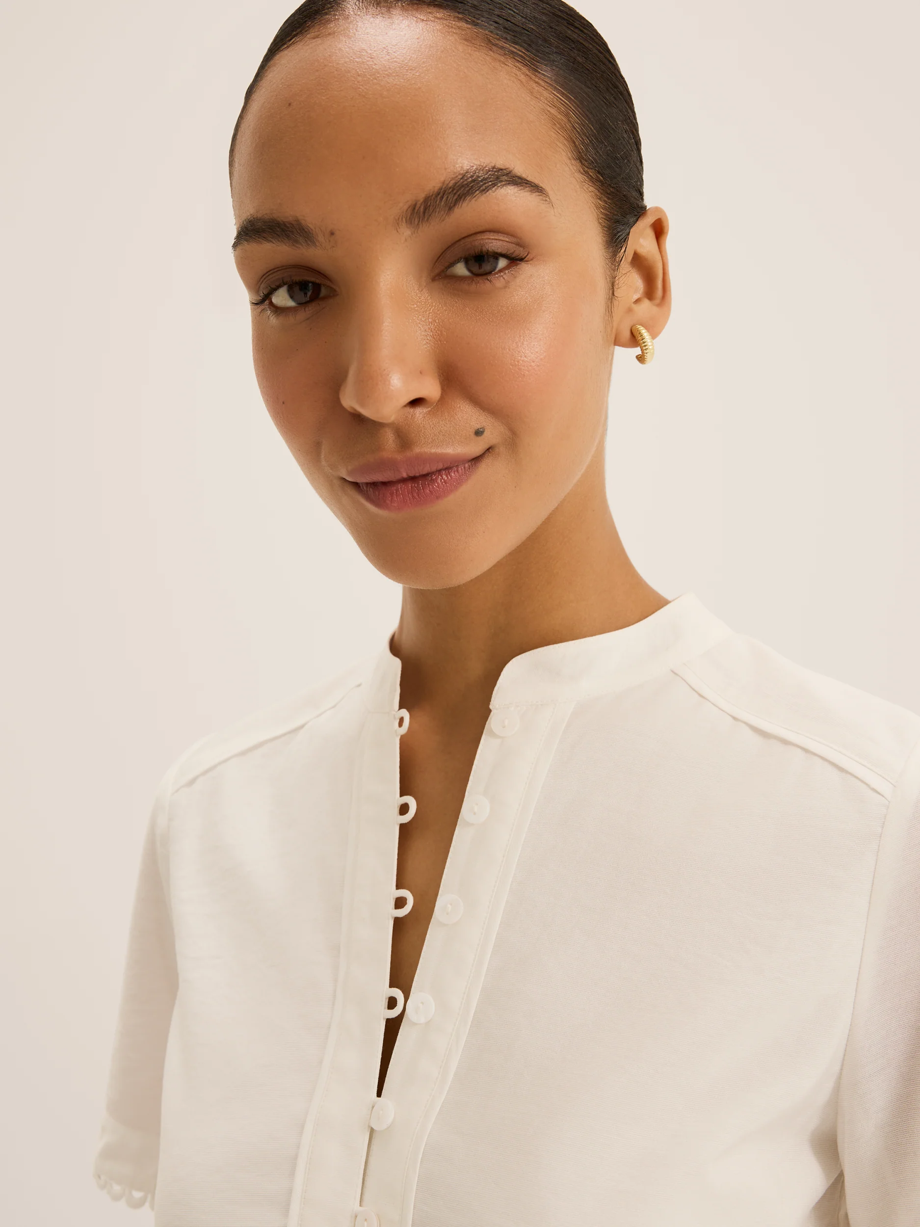 Emilia Short Sleeve Blouse - Image 4
