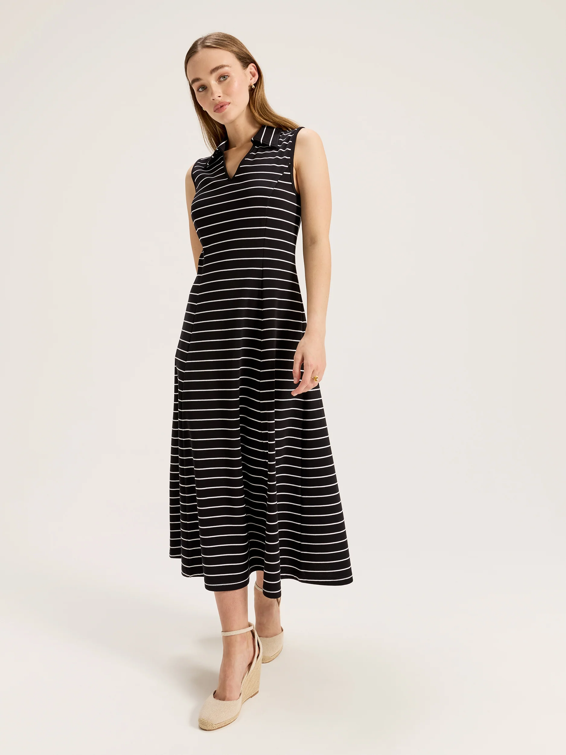 Eze Stripe Jersey Dress - Image 2
