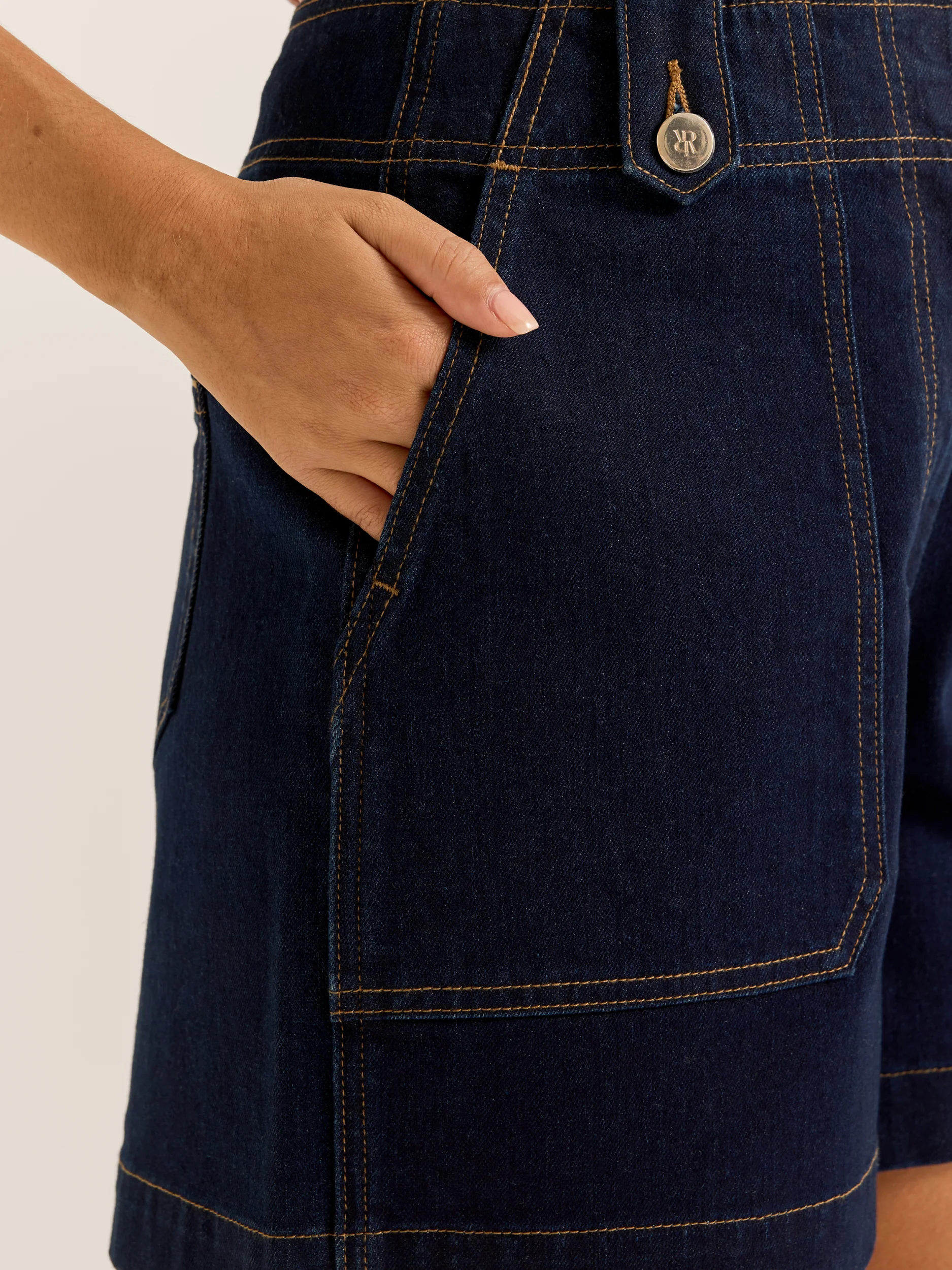 Farrah Denim Shorts - Image 3