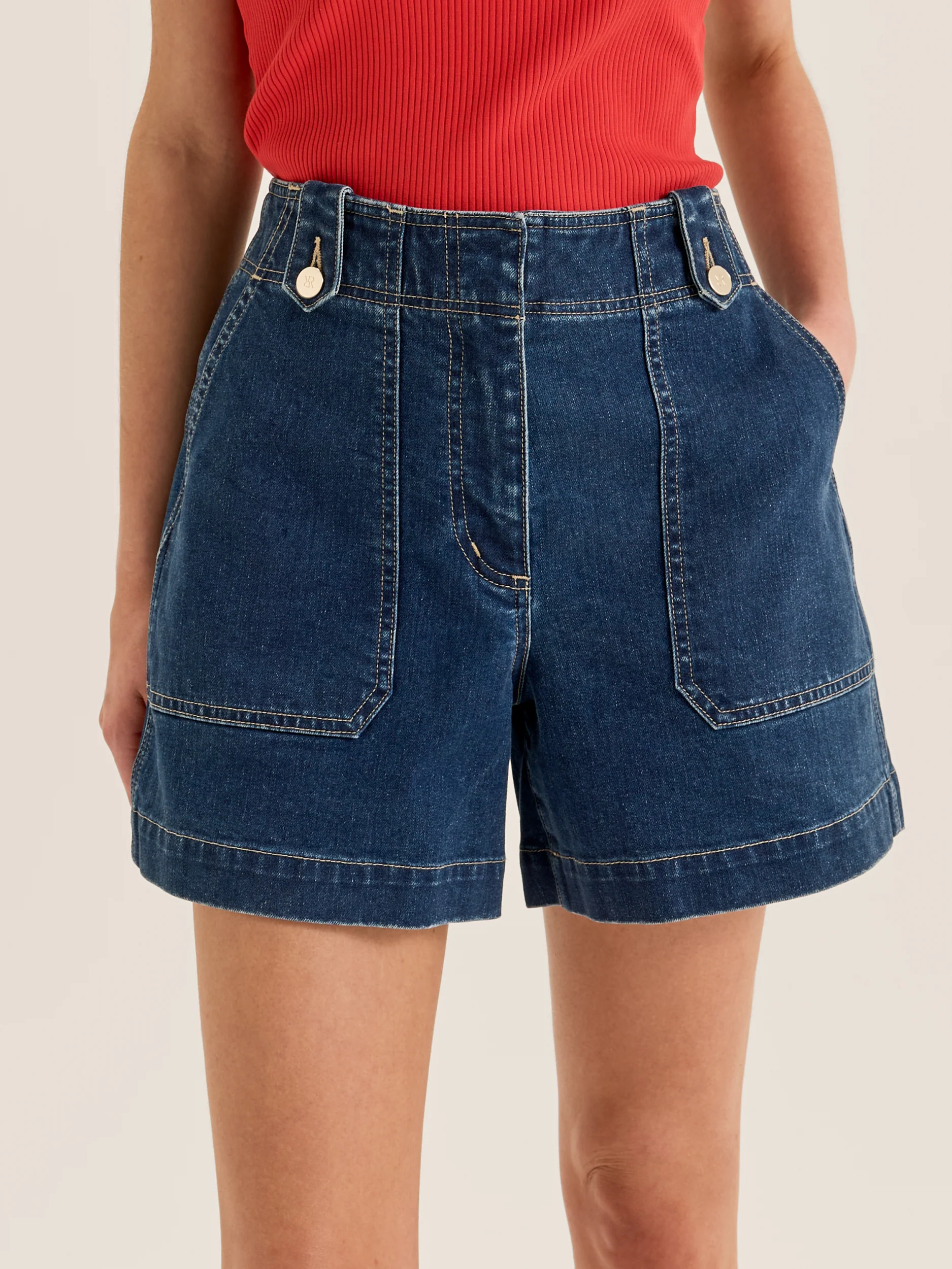Farrah Denim Shorts - Image 2