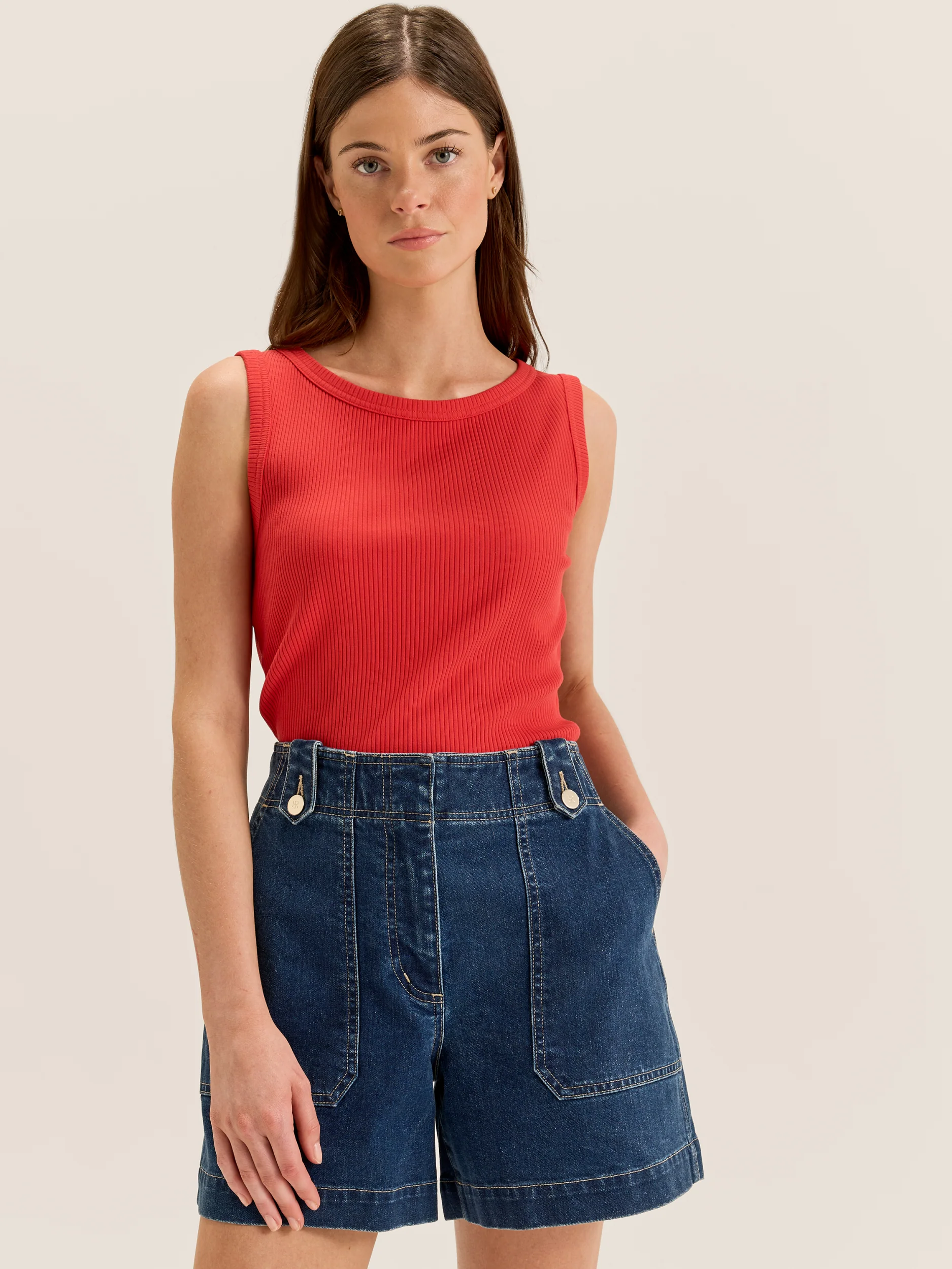 Farrah Denim Shorts - Image 3