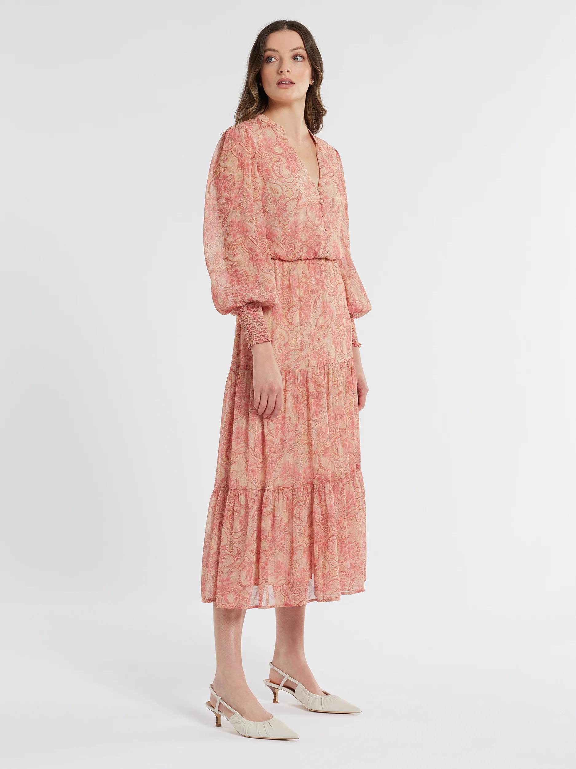 Floral Paisley Dress - Image 4