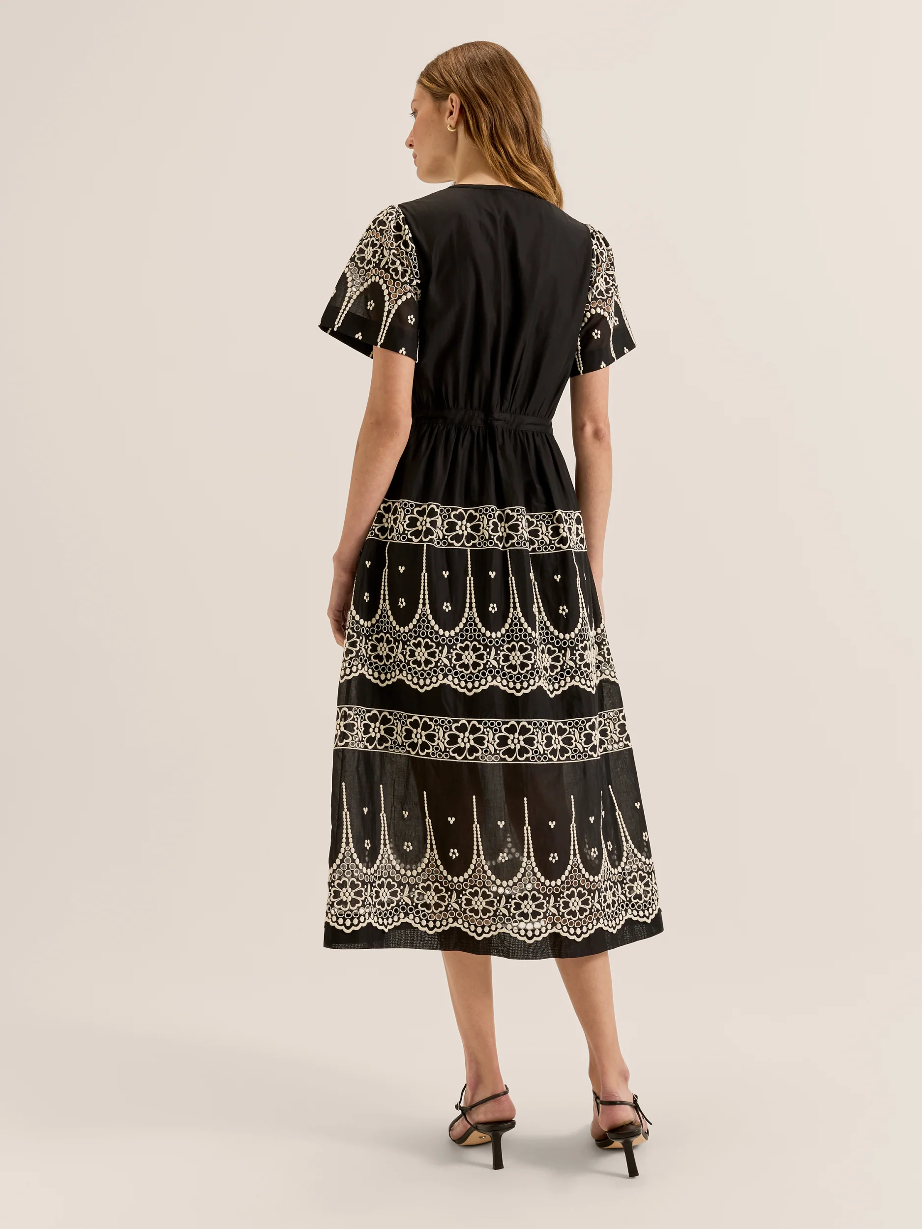 Florida Embroidered Midi Dress - Image 6
