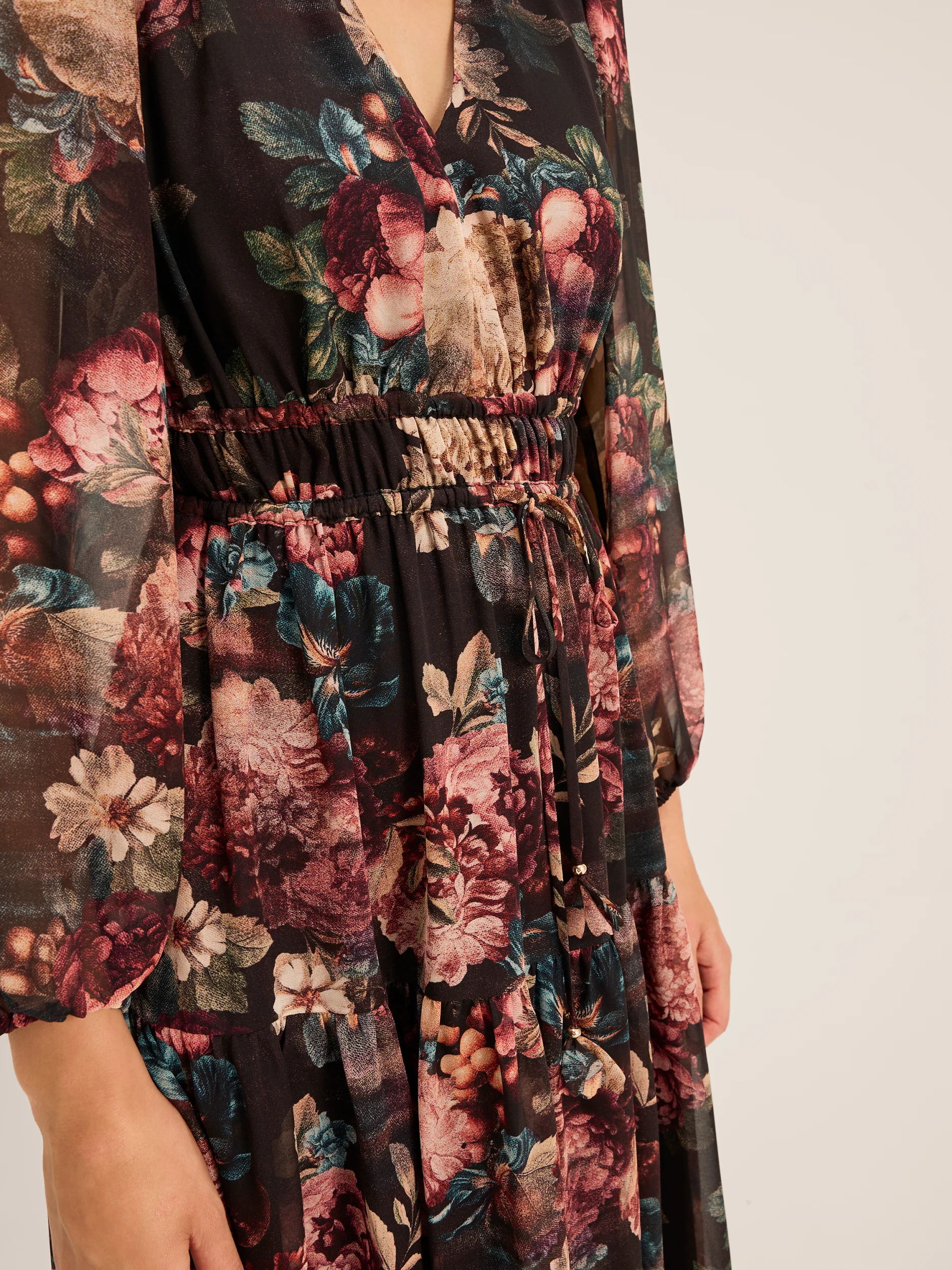 Garden Noir Maxi Dress - Image 3