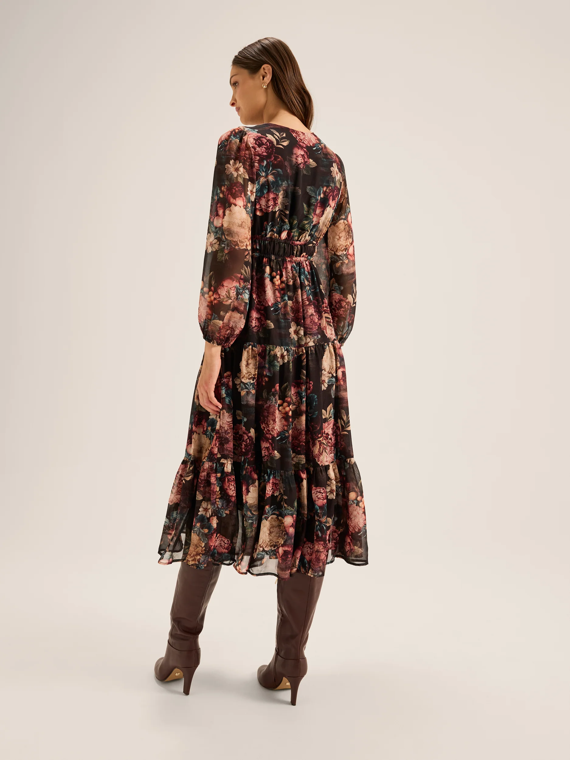 Garden Noir Maxi Dress - Image 6