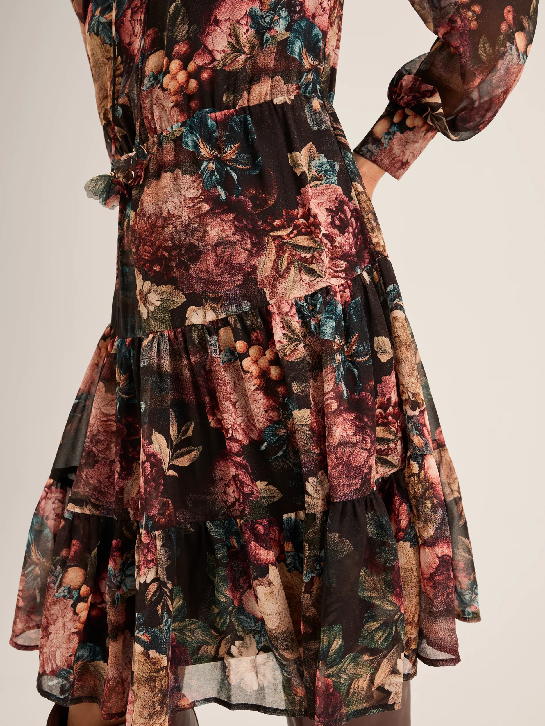 Garden Noir Mini Dress - Image 3