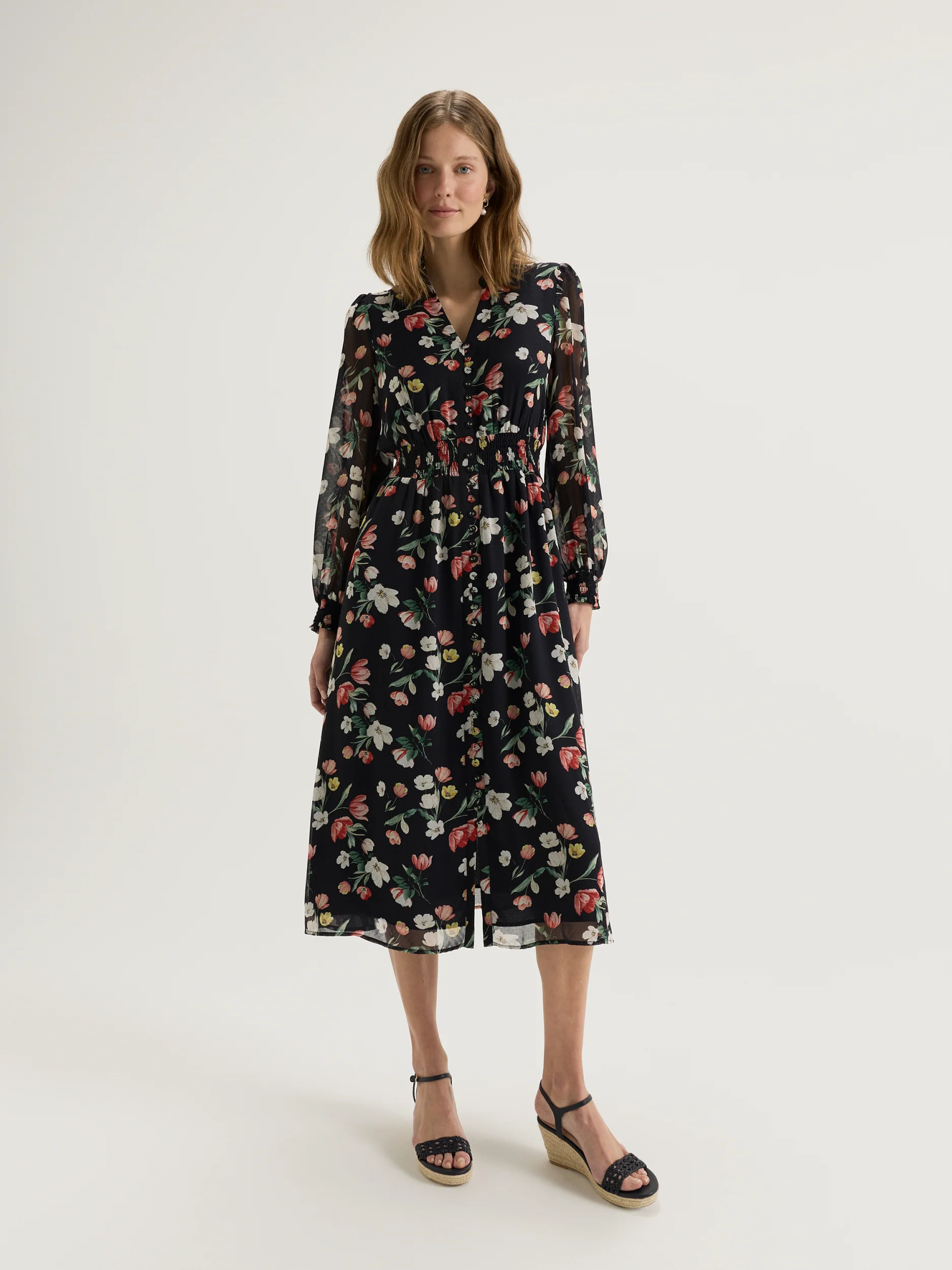 Gardenia Midi Dress