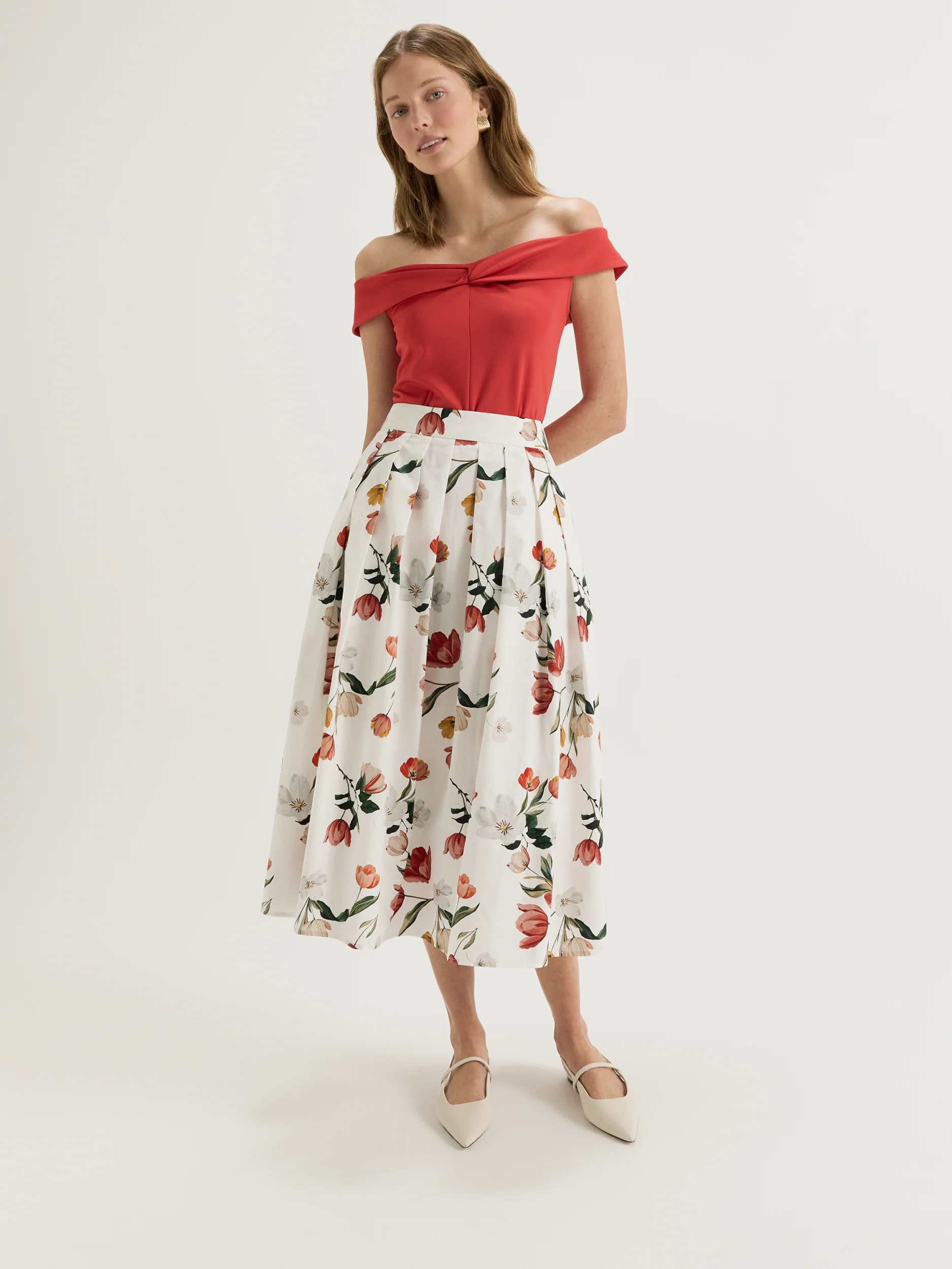 Gardenia Midi Skirt