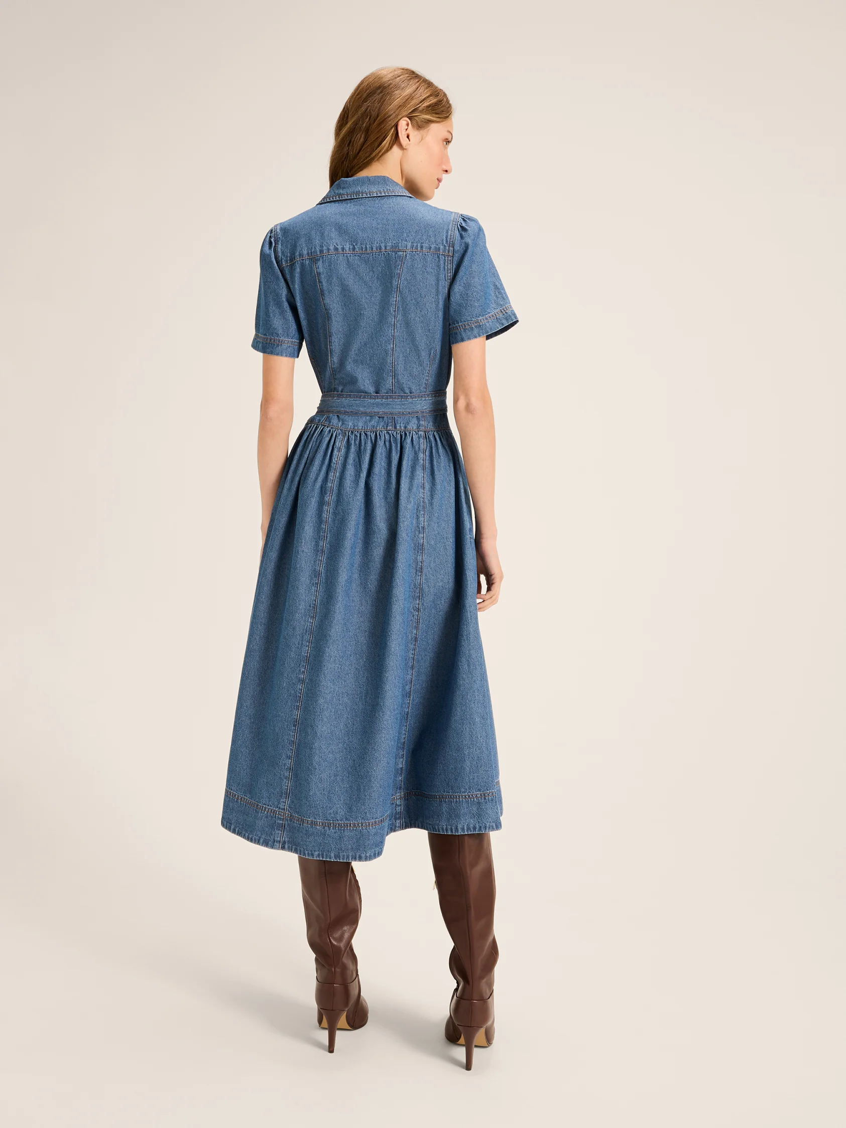 Geneva Shirt Dress - Image 6