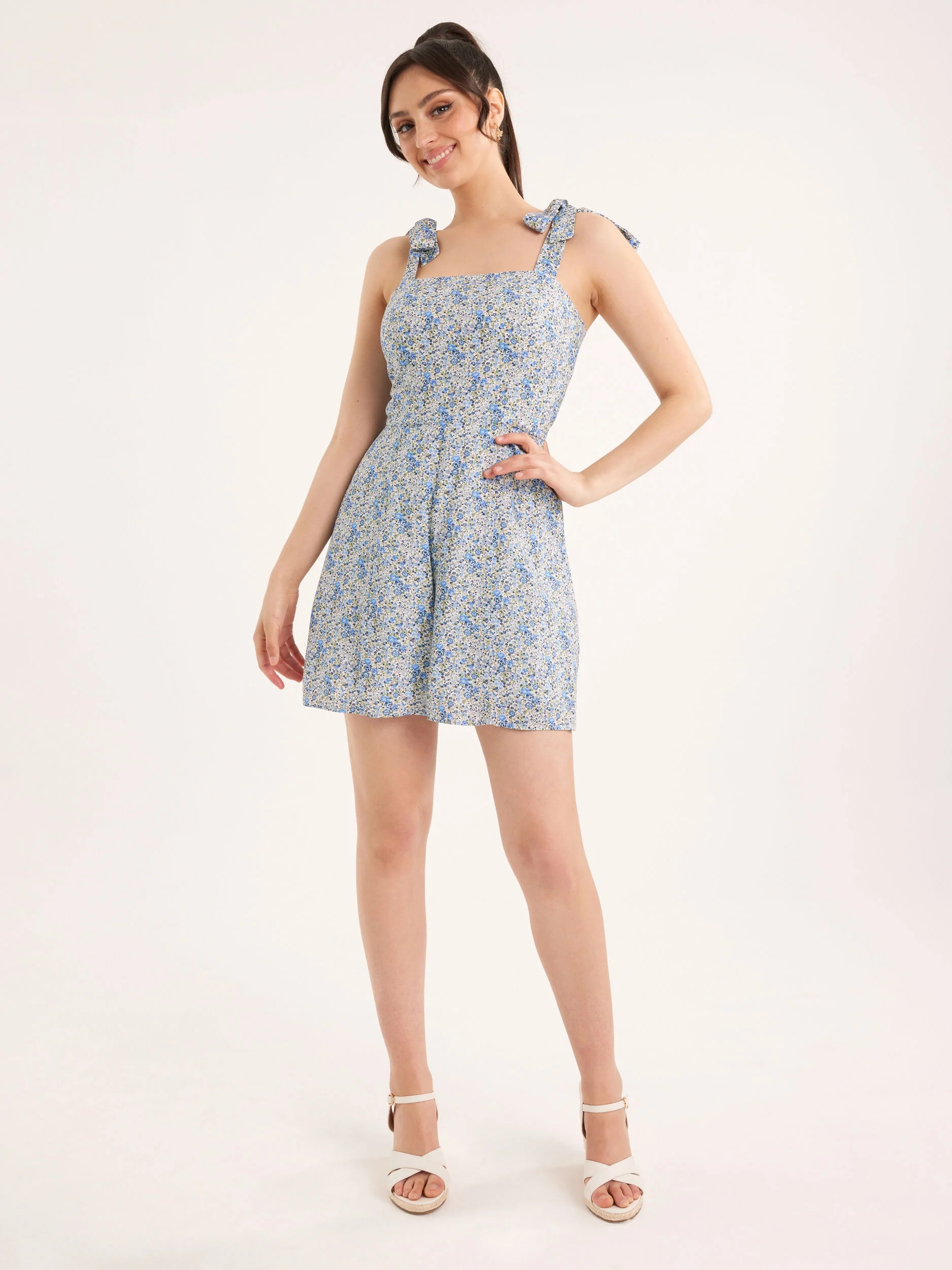 Georgina Floral Playsuit