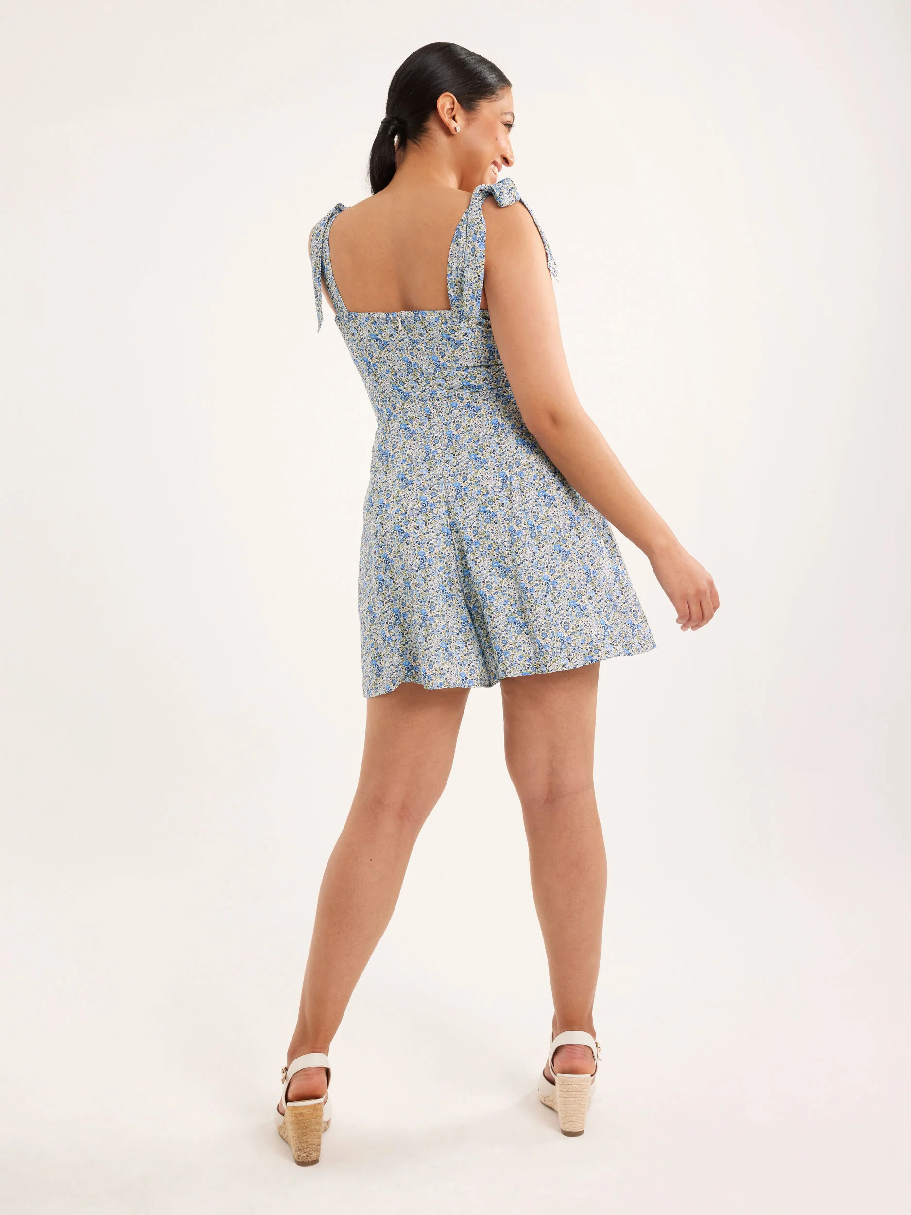 Georgina Floral Playsuit - Image 4
