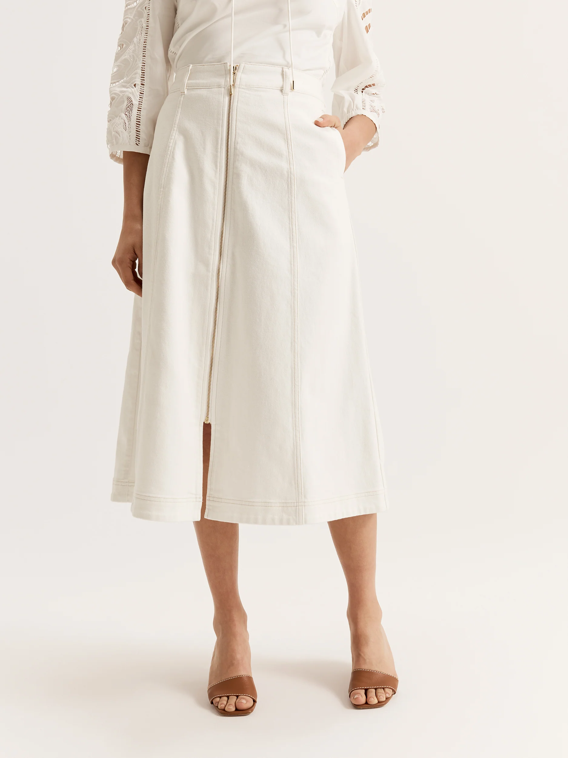 Gigi Denim Skirt - Image 3