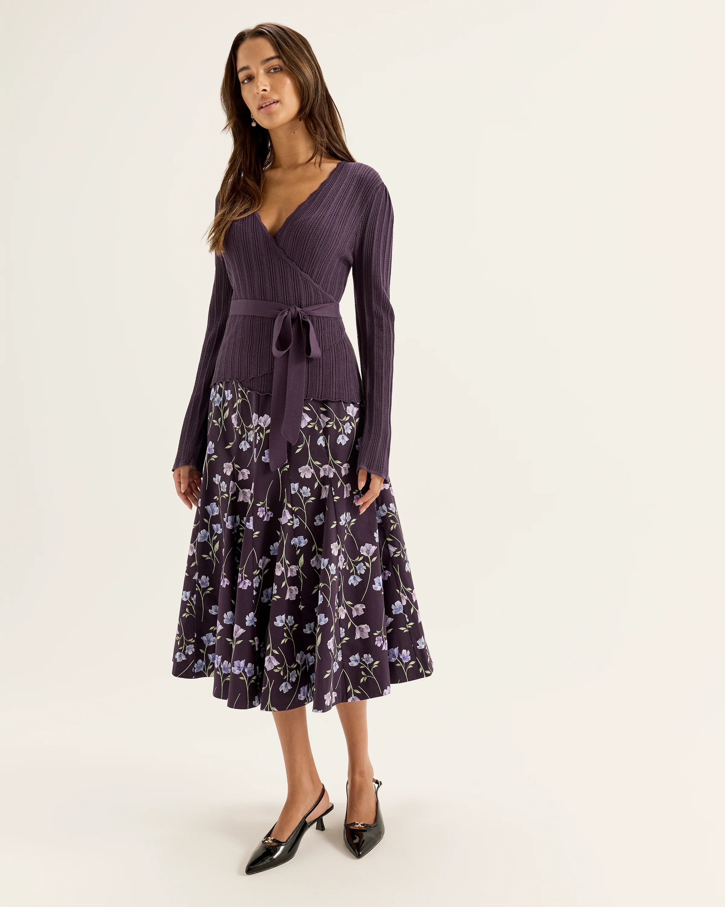 Giselle Wrap Cardigan - Image 4