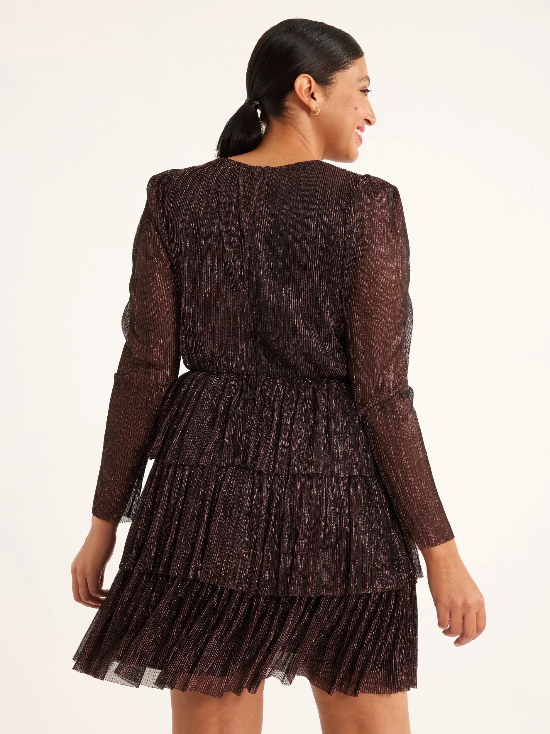 Glitter Party Mini Dress - Image 6