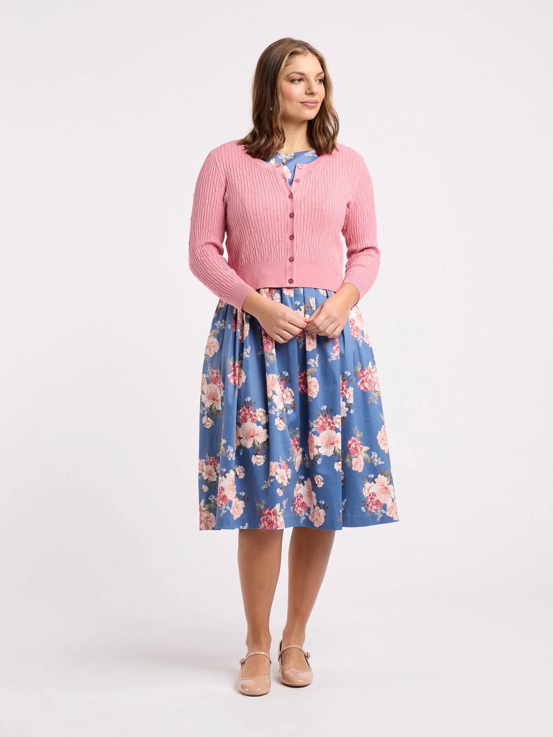 Haisley 3/4 Sleeve Cardi - Image 6