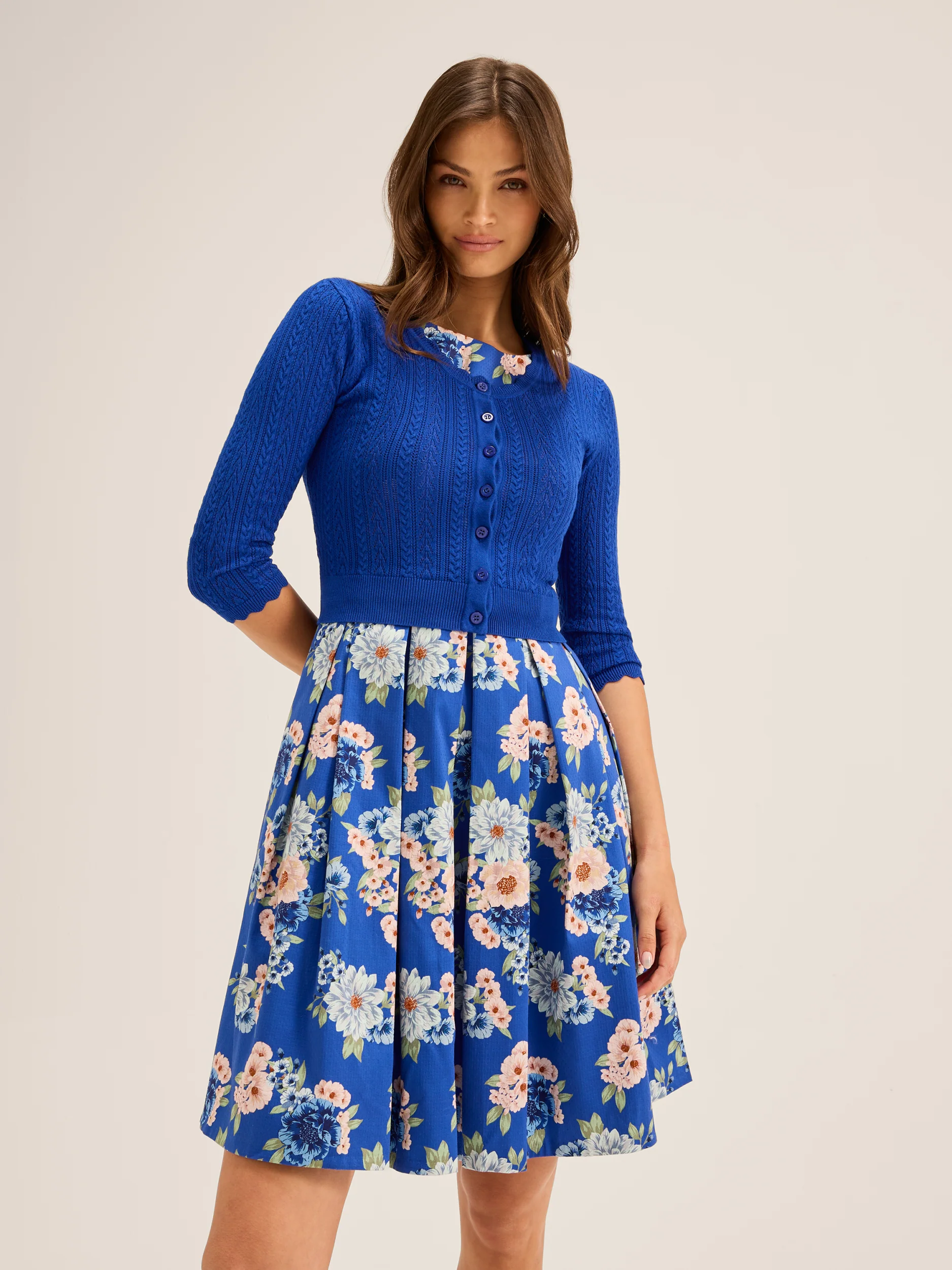 Hazel 3/4 Sleeve Cardigan - Image 5