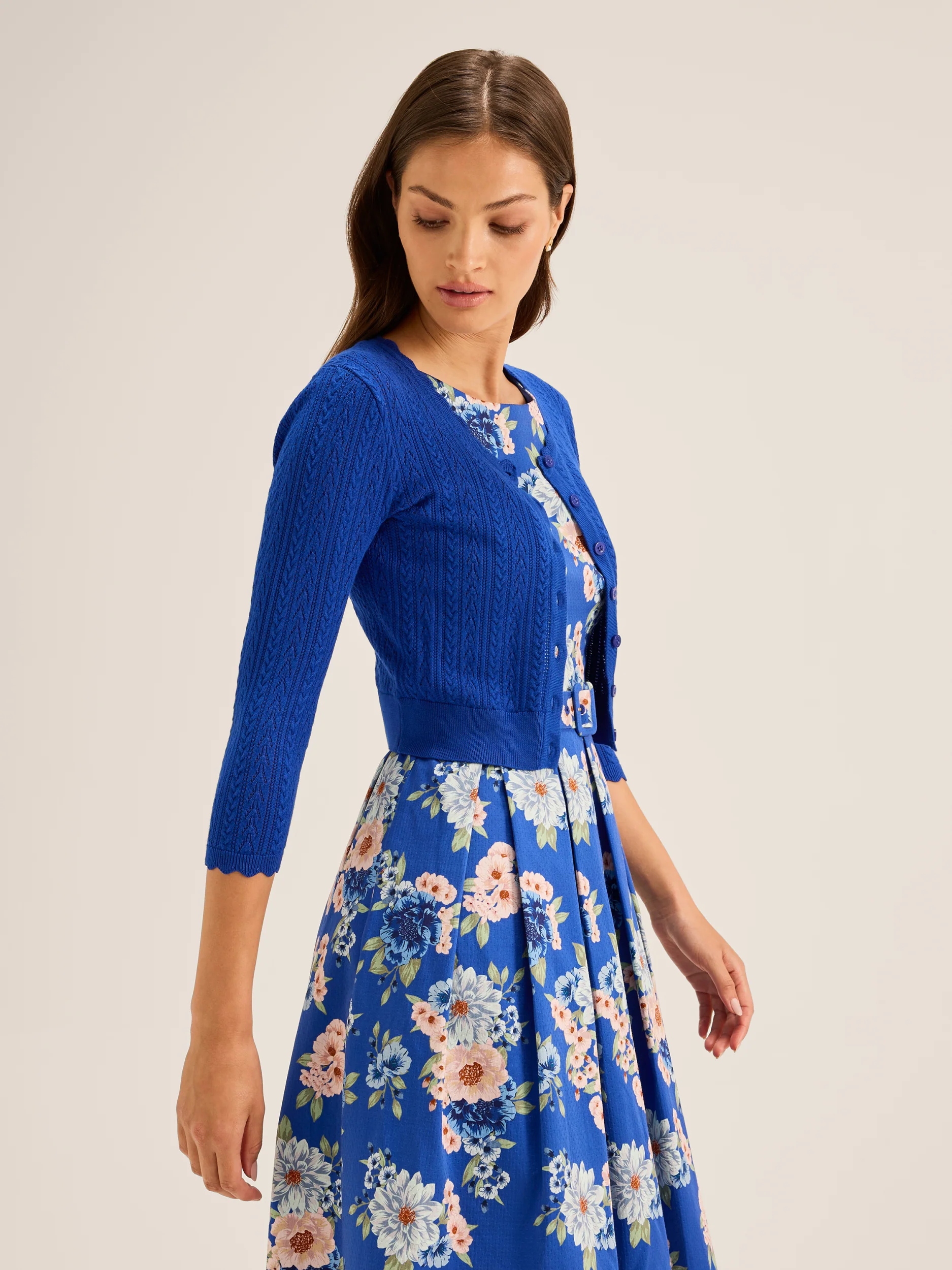 Hazel 3/4 Sleeve Cardigan - Image 6