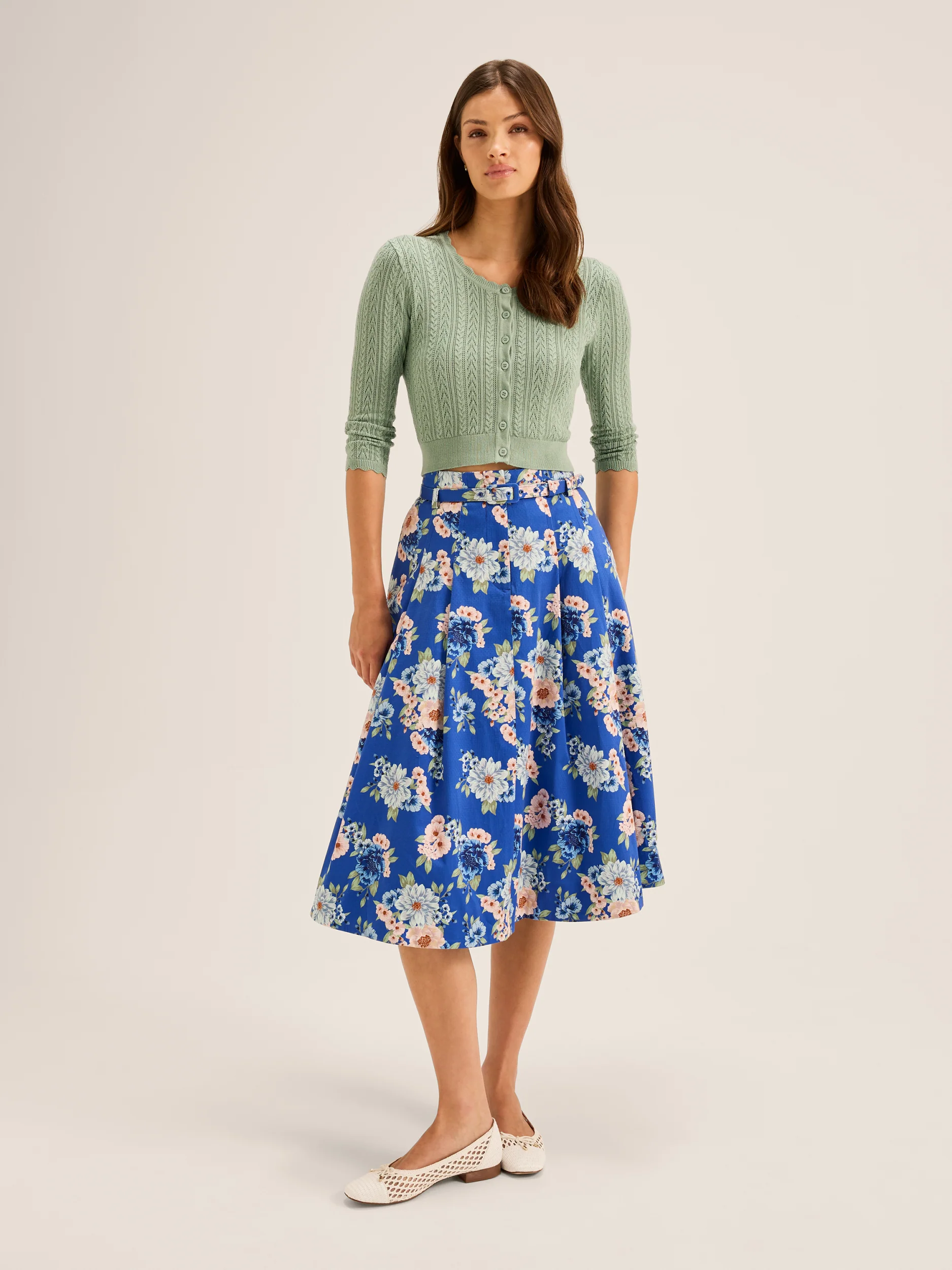 Hazel 3/4 Sleeve Cardigan - Image 5