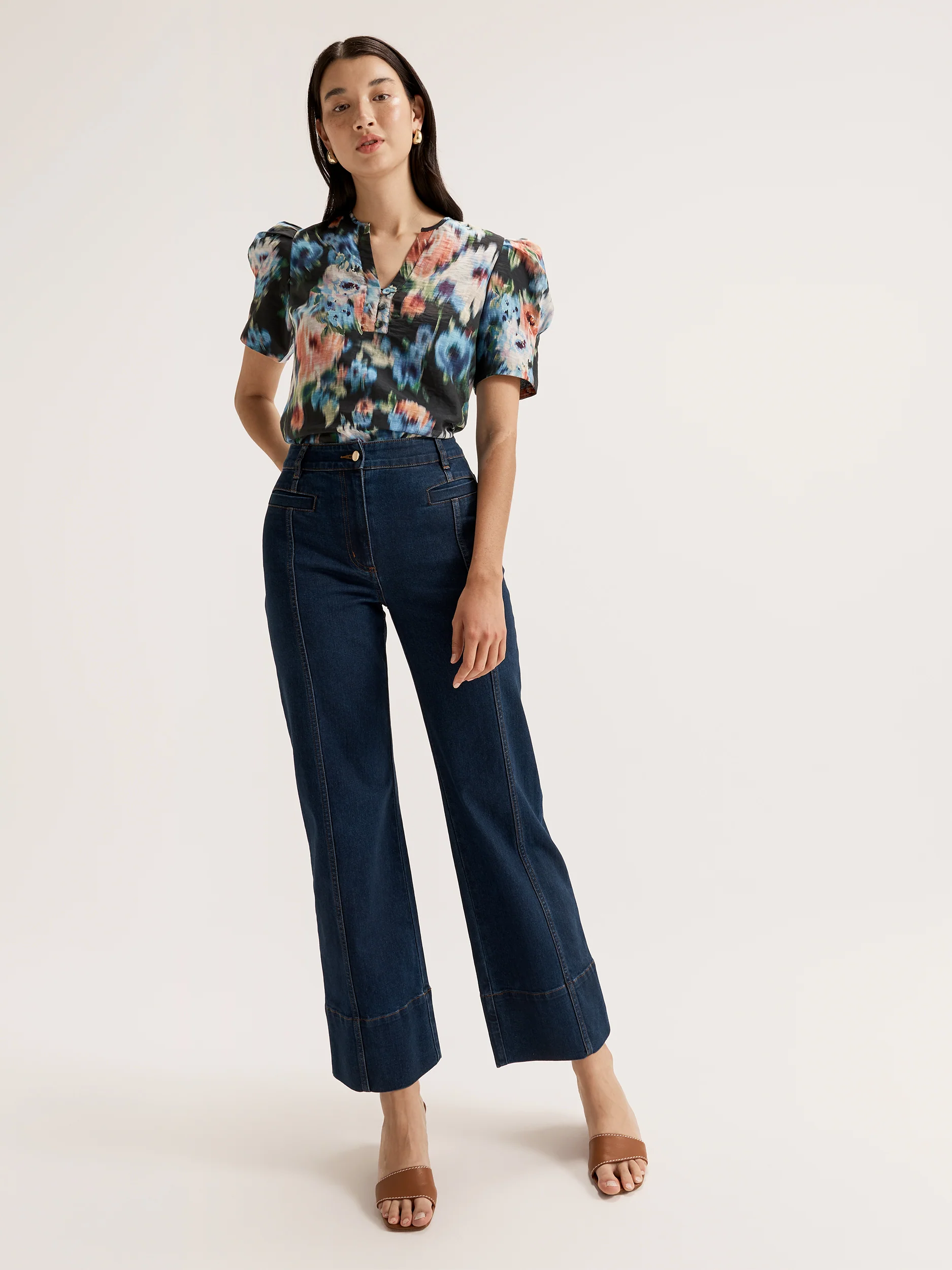 Hazy Floral Top - Image 3