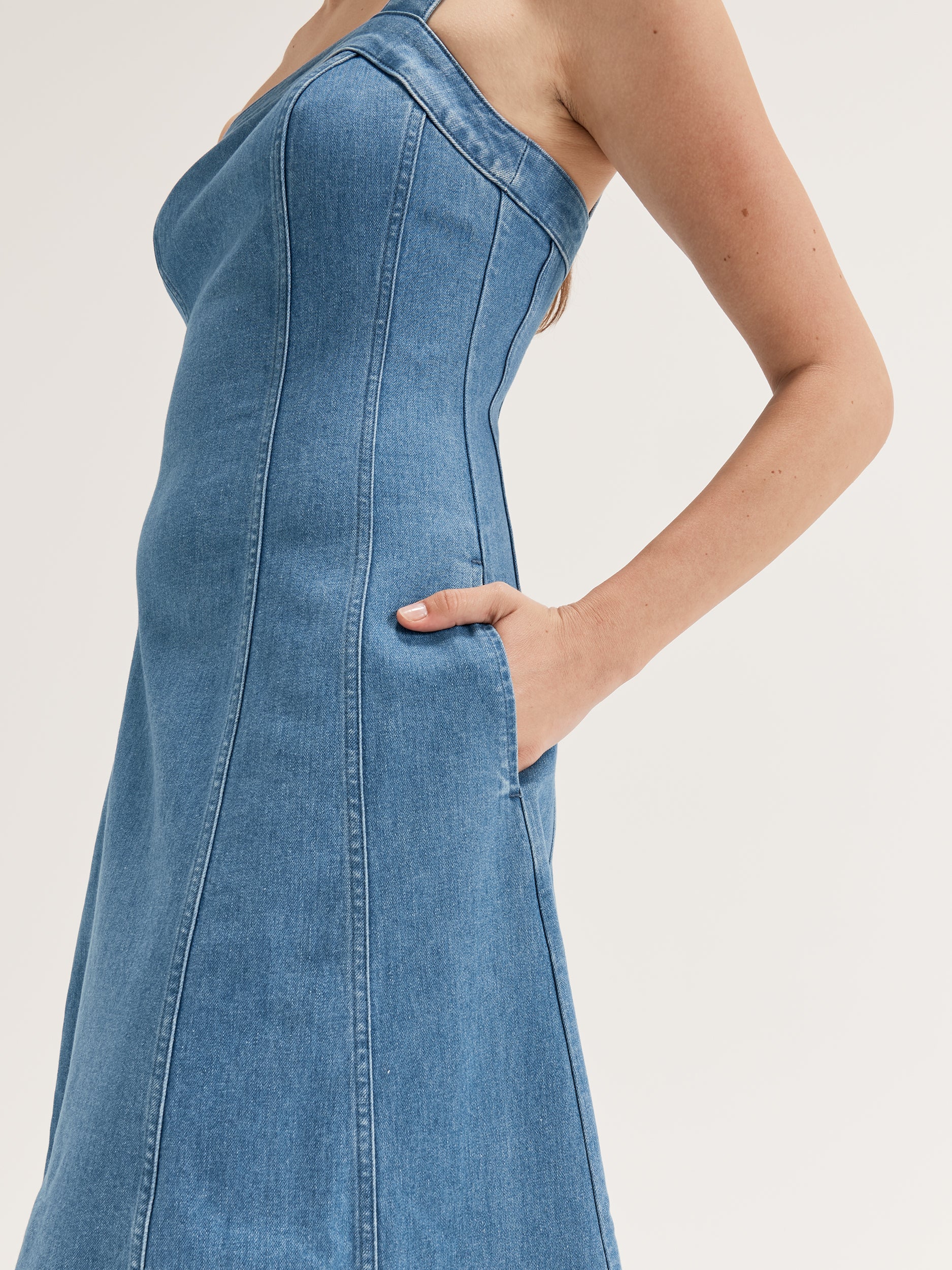 Hewitt Denim Dress - Image 4