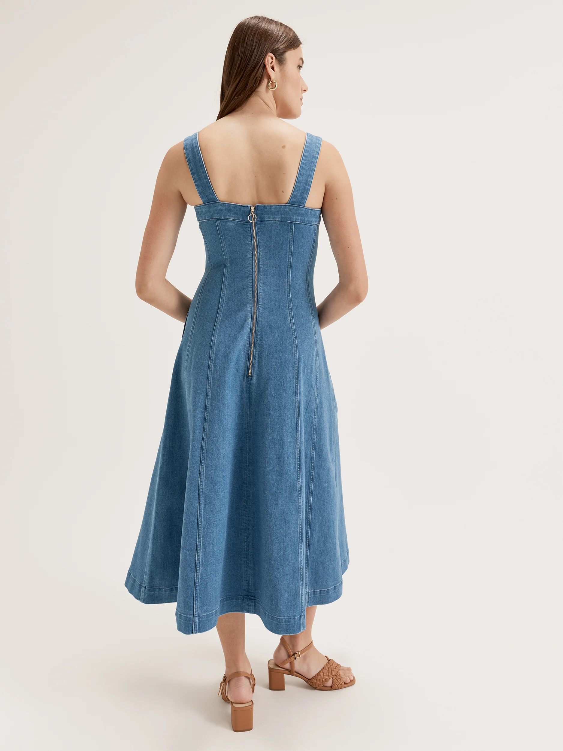 Hewitt Denim Dress - Image 5