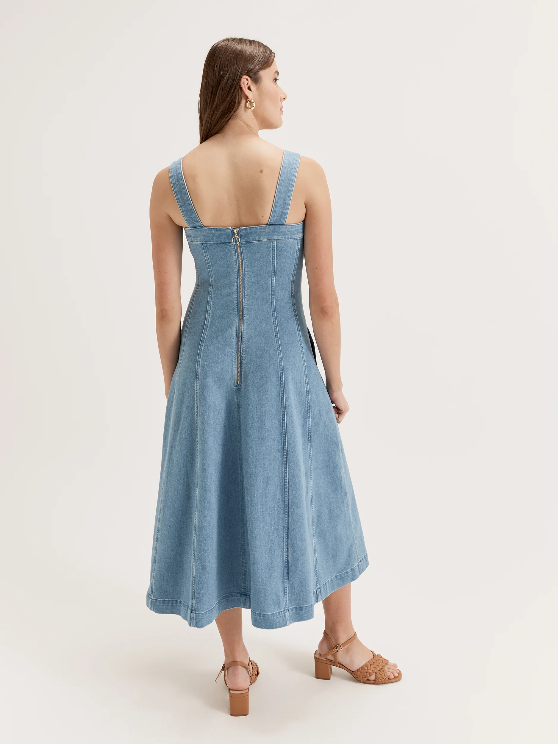 Hewitt Denim Dress - Image 7