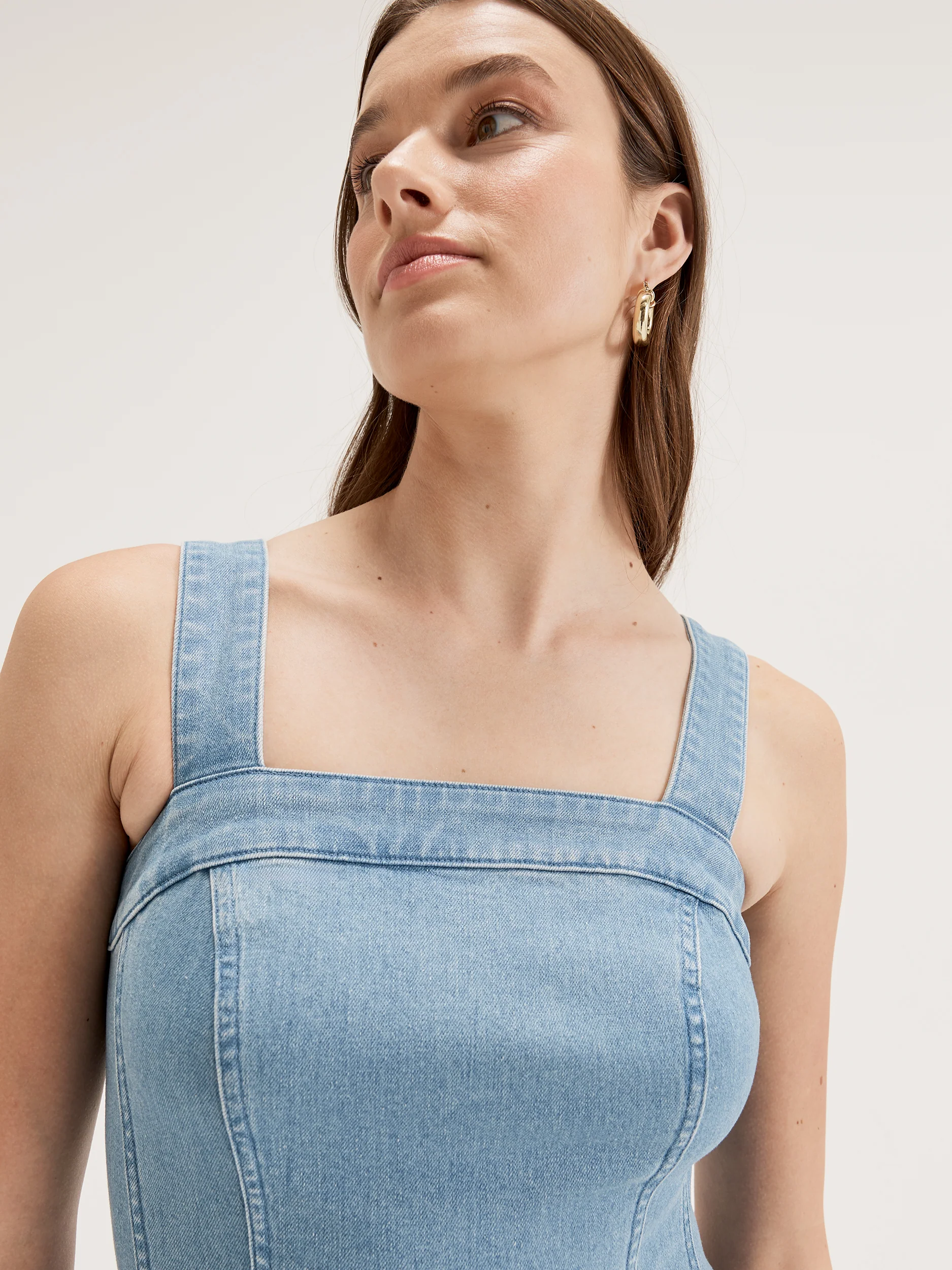 Hewitt Denim Dress - Image 8