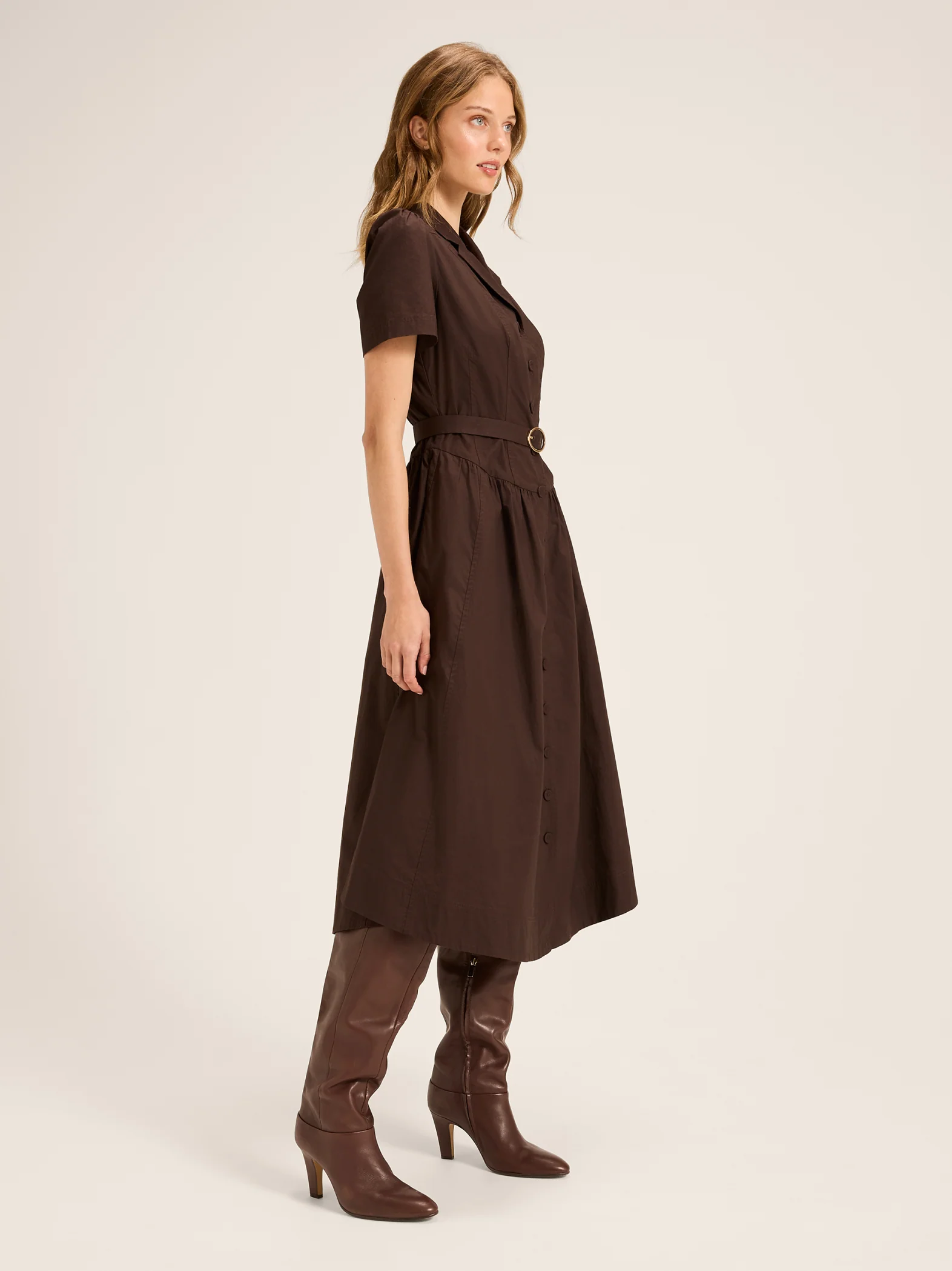 Inga Shirt Dress - Image 5