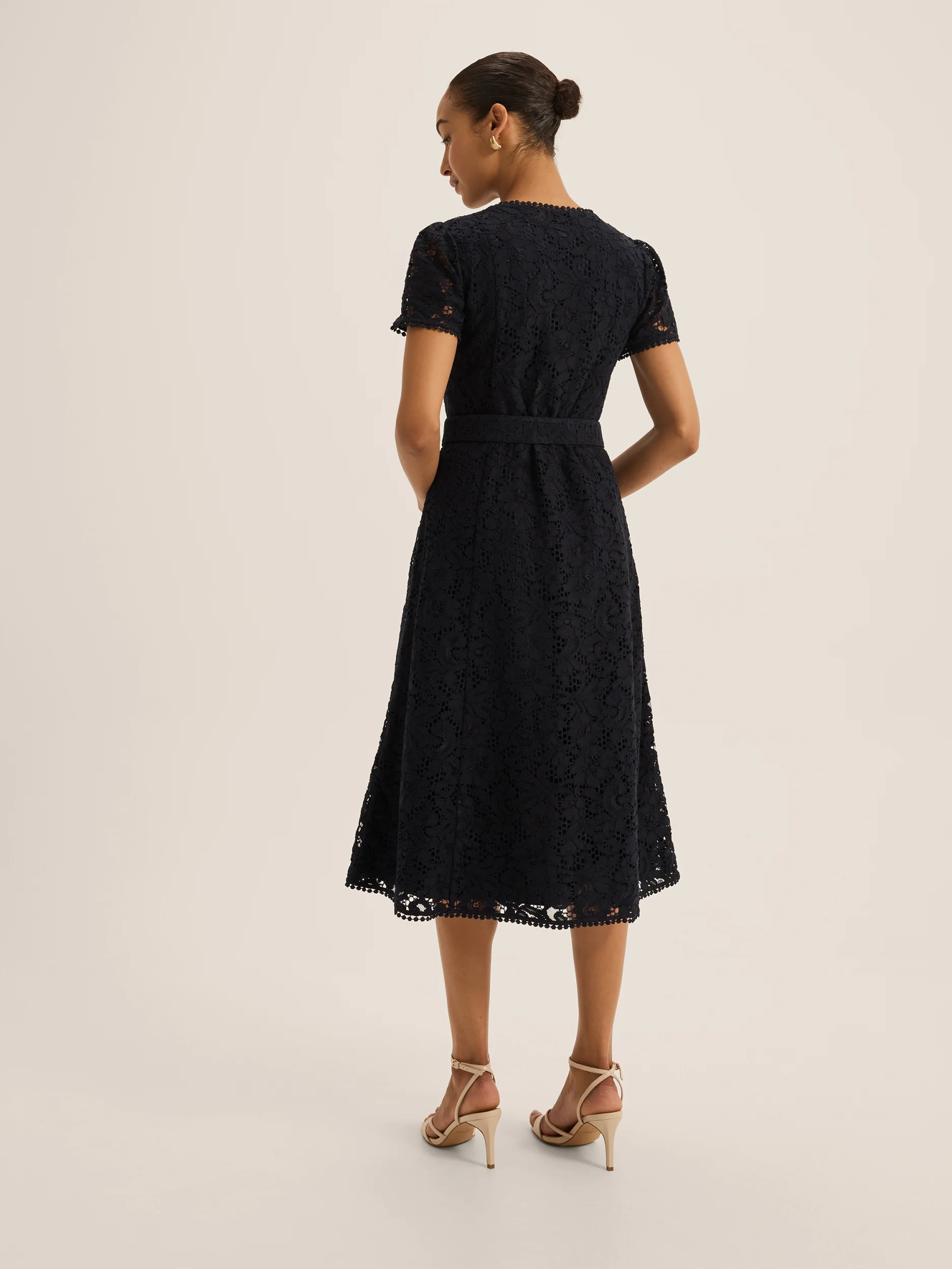 Isadora Lace Shirt Dress - Image 6