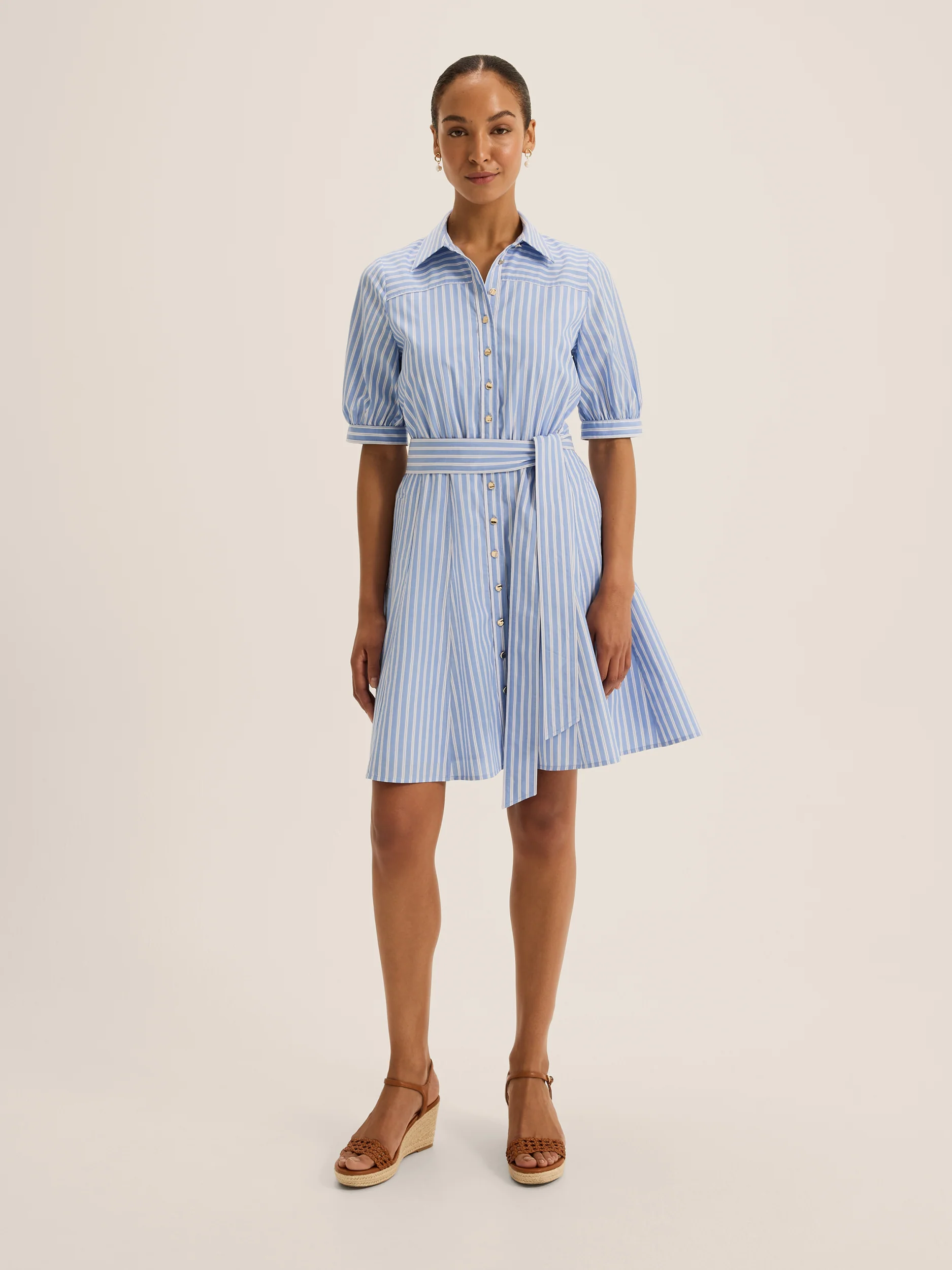 Ivy Mini Shirt Dress