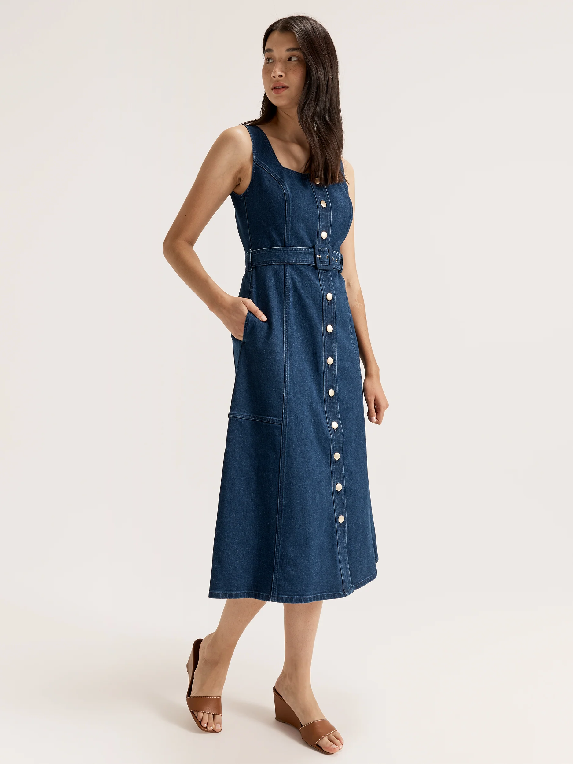 Jagger Denim Dress - Image 5