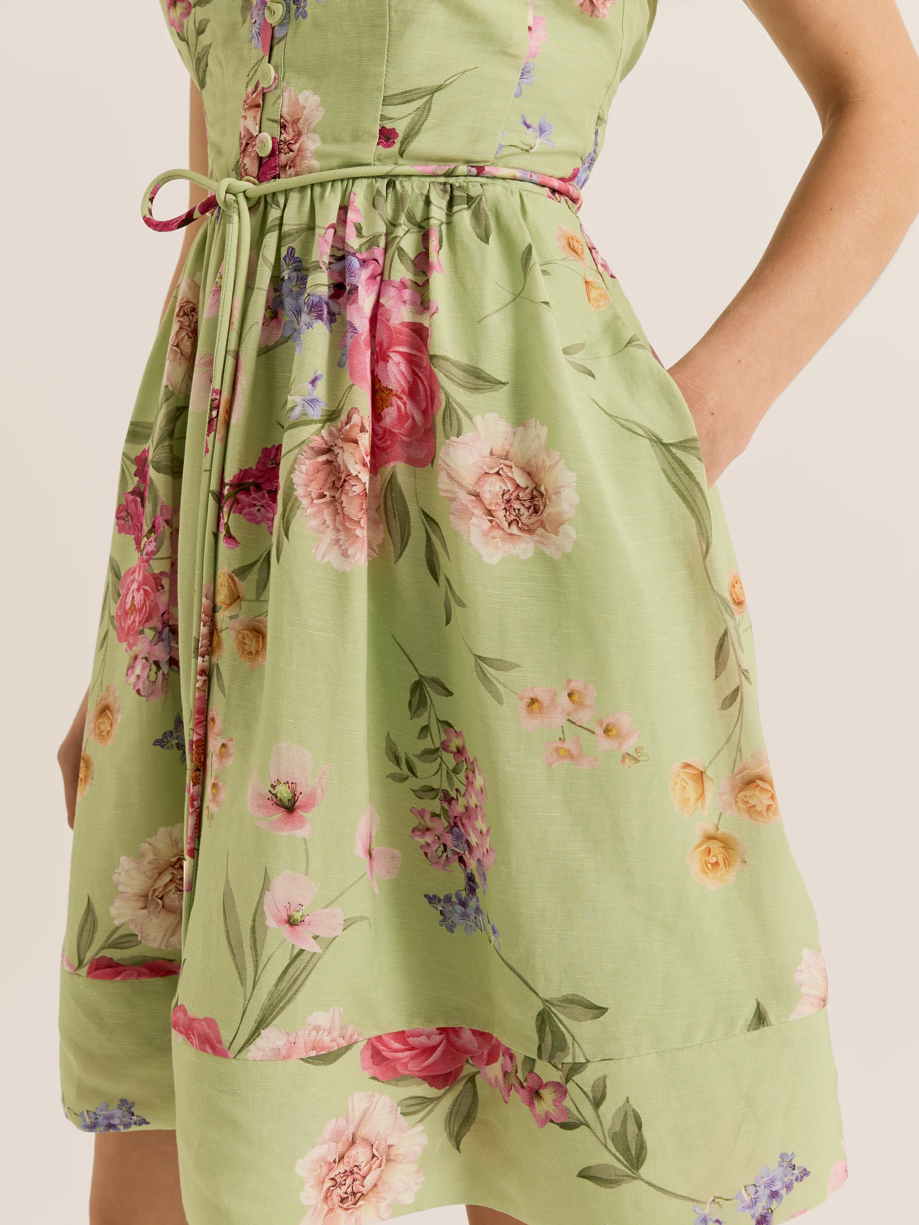 Jardin Mini Dress - Image 3