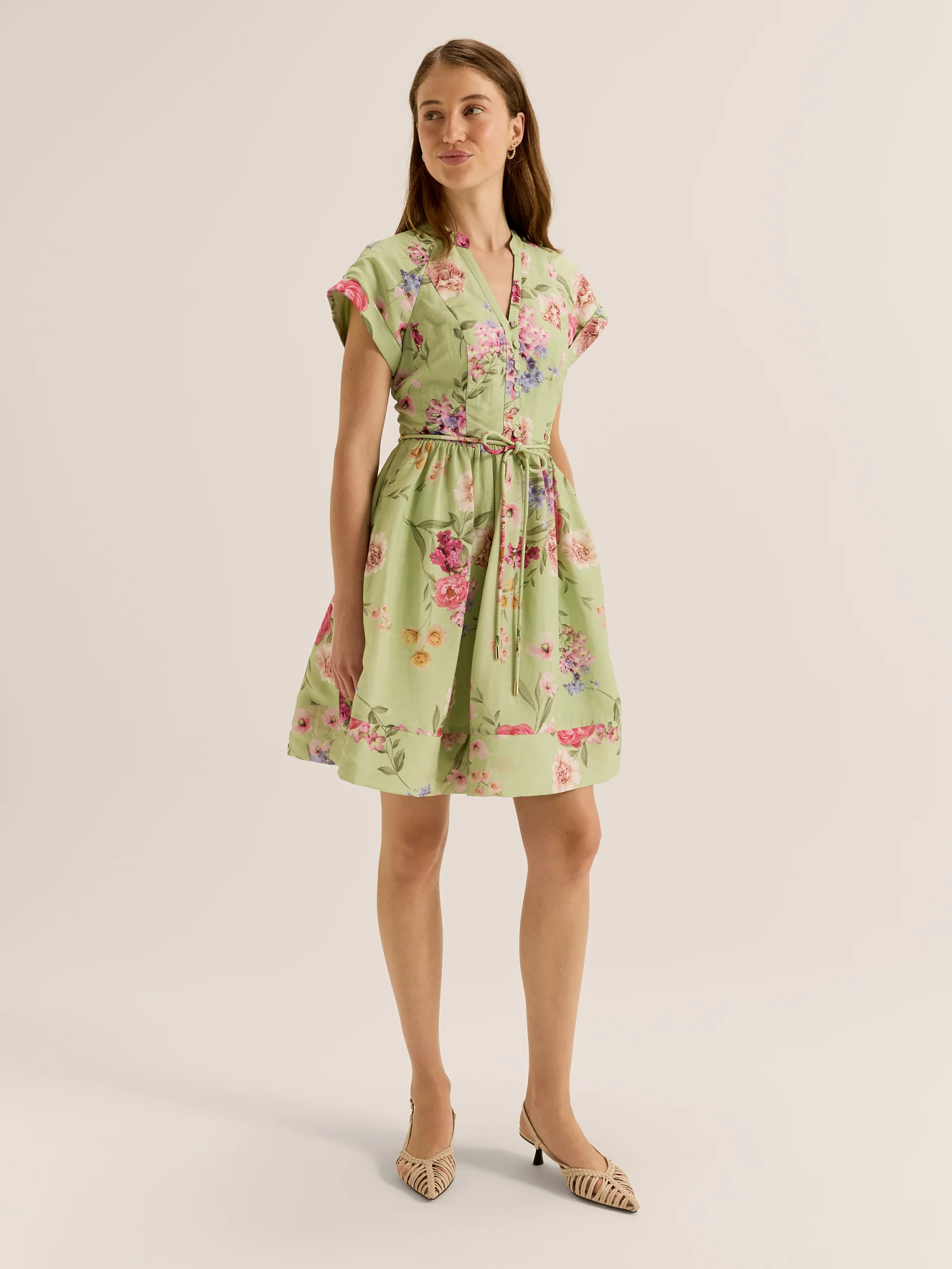 Jardin Mini Dress - Image 4