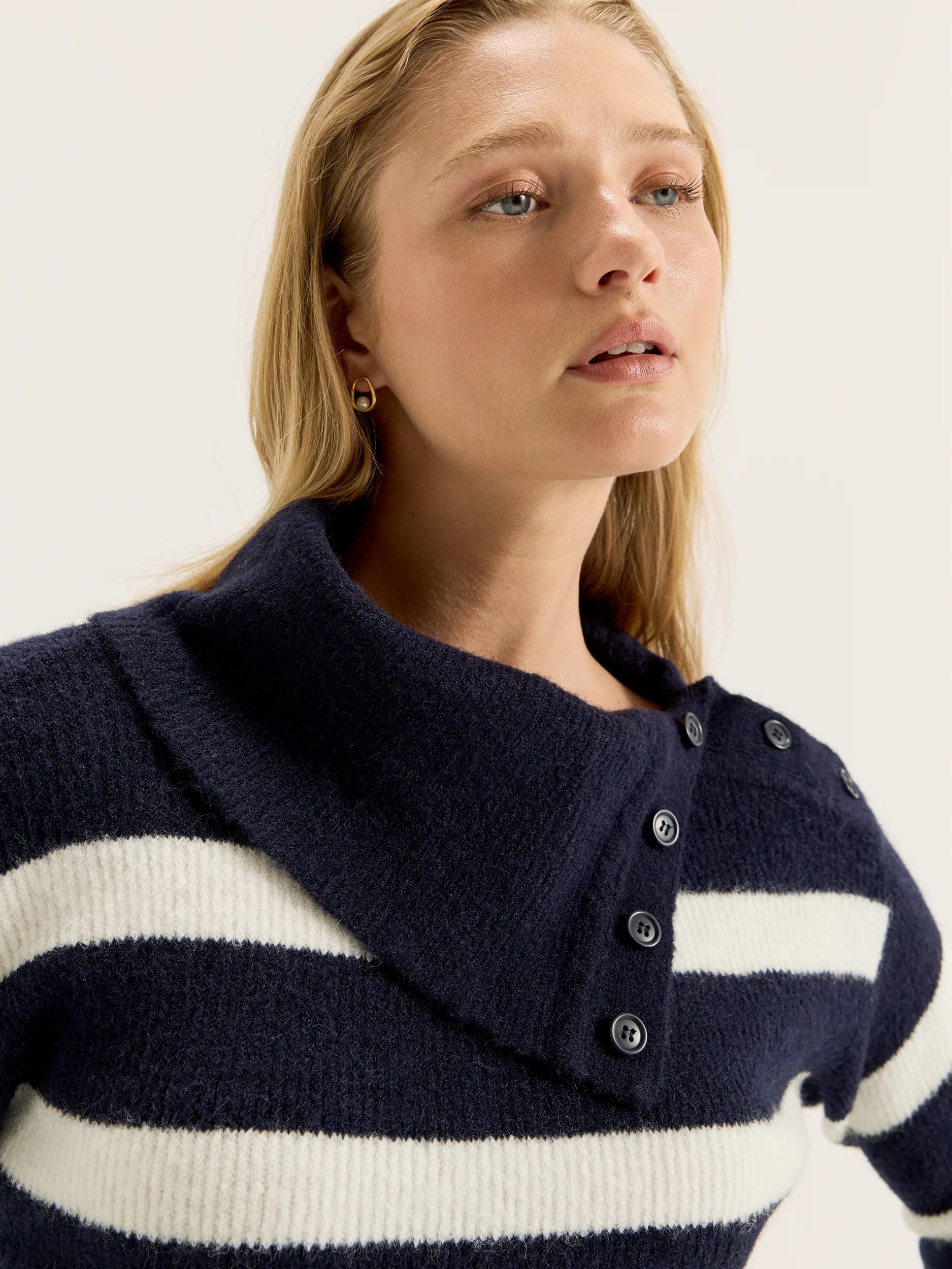 Johnstone Stripe Jumper - Image 2