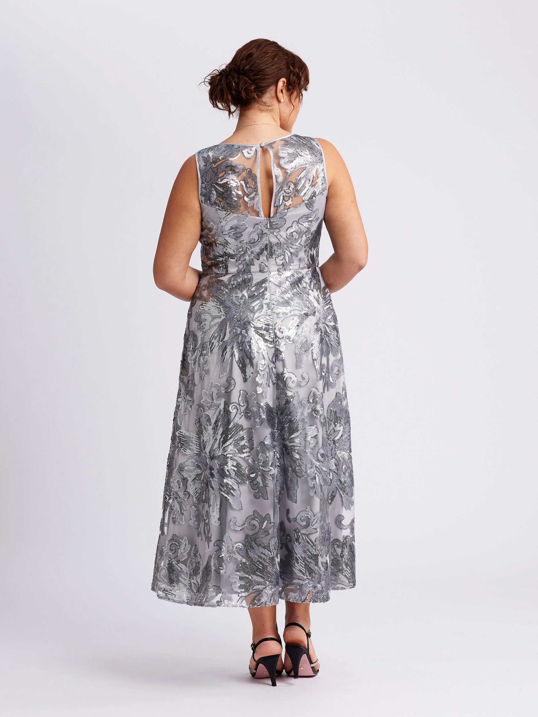 Lexi Sequin Midi Dress - Image 4