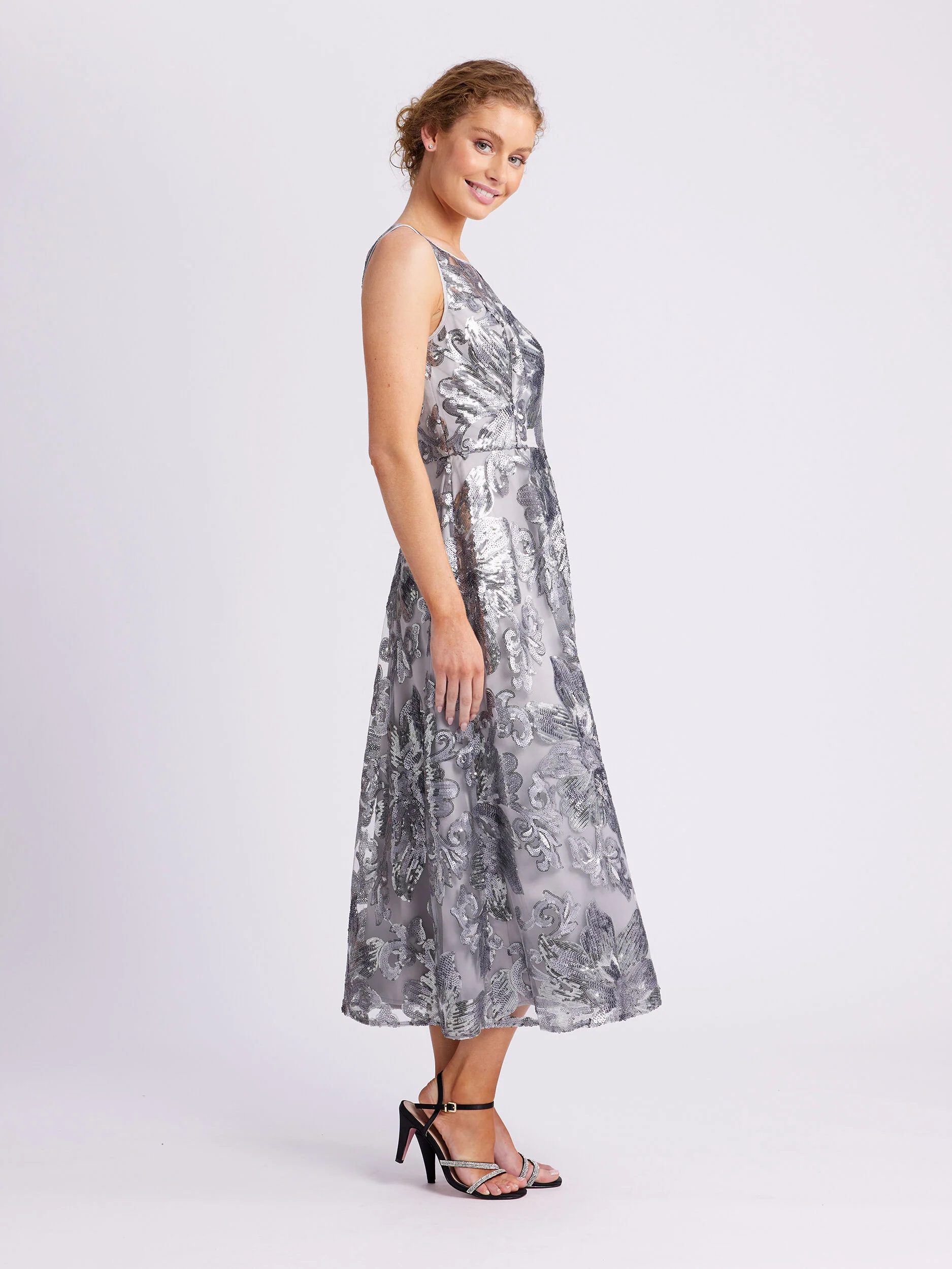 Lexi Sequin Midi Dress - Image 5