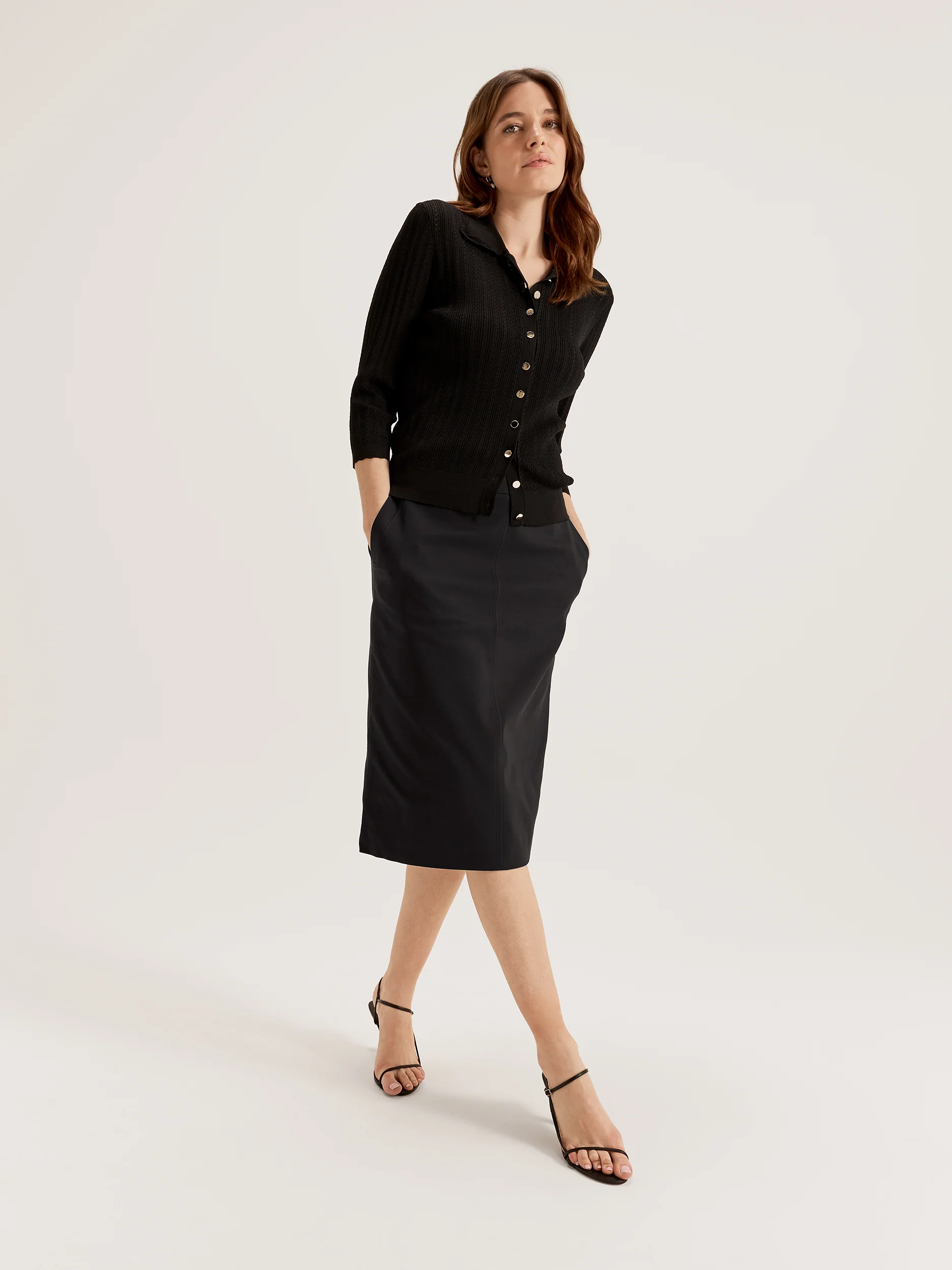 Lina Button Front Top - Image 6
