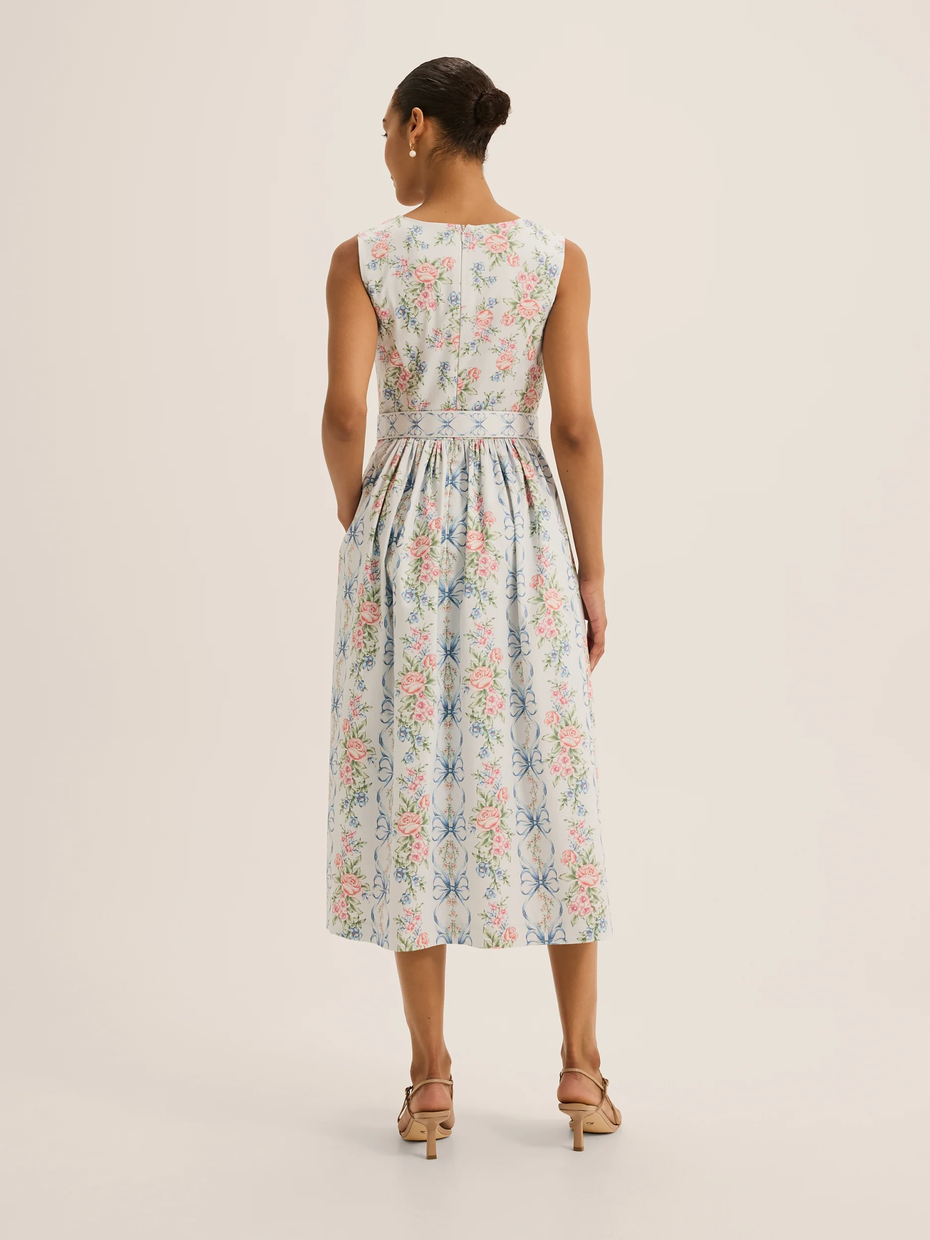 Marie Fit and Flare Dress - Image 6
