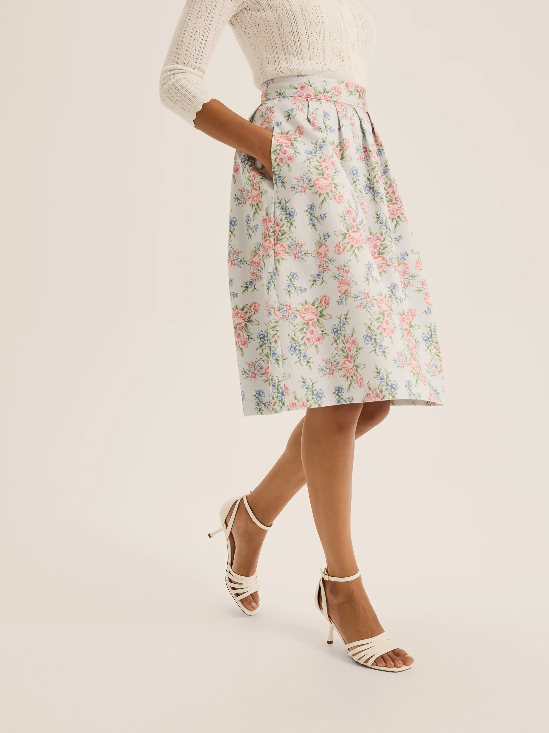 Marie Knee Length Skirt - Image 5