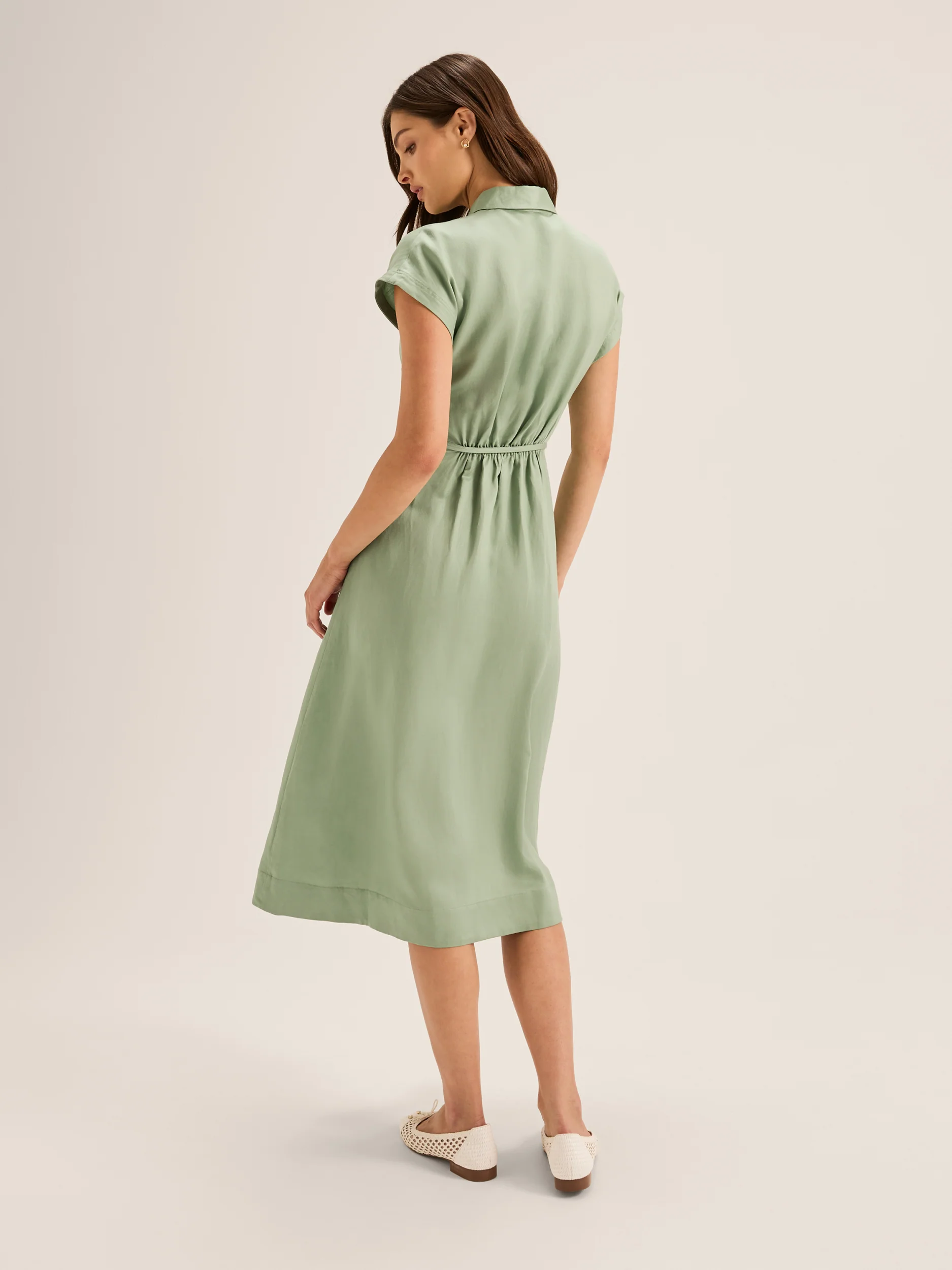 Marine Shirt Dress - Image 6