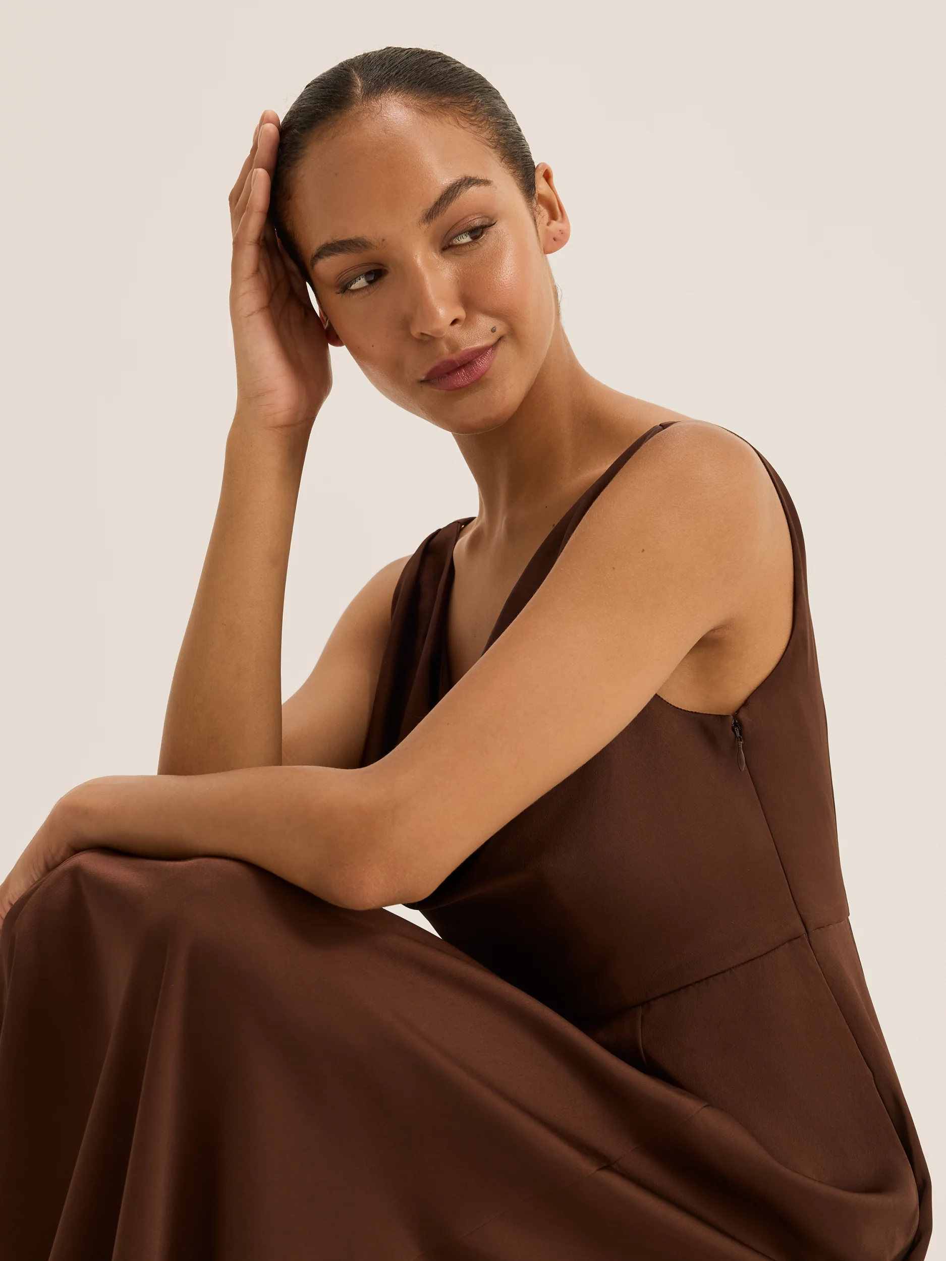 Montague Cowl Neck Dress - Image 4