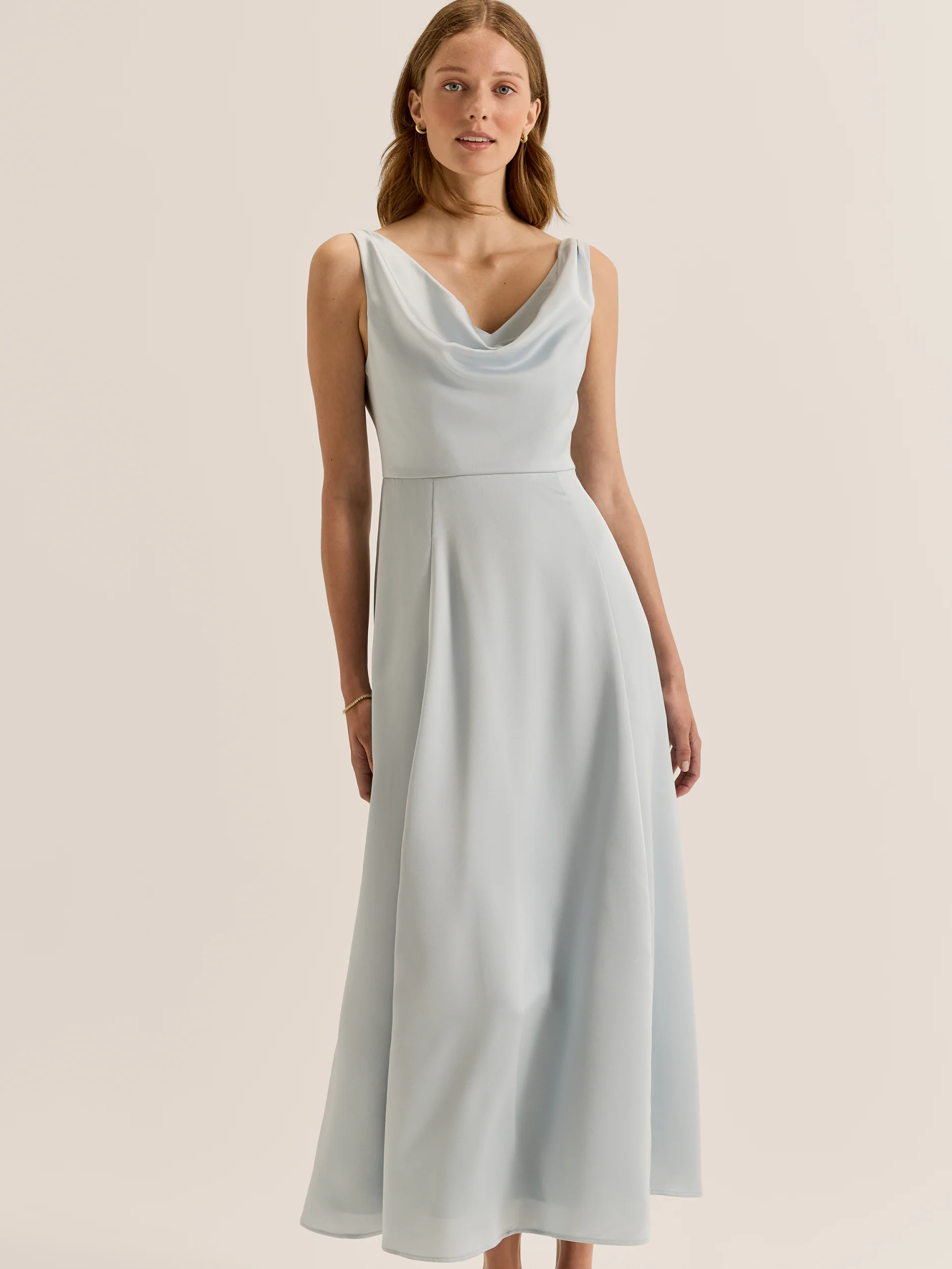 Montague Cowl Neck Dress