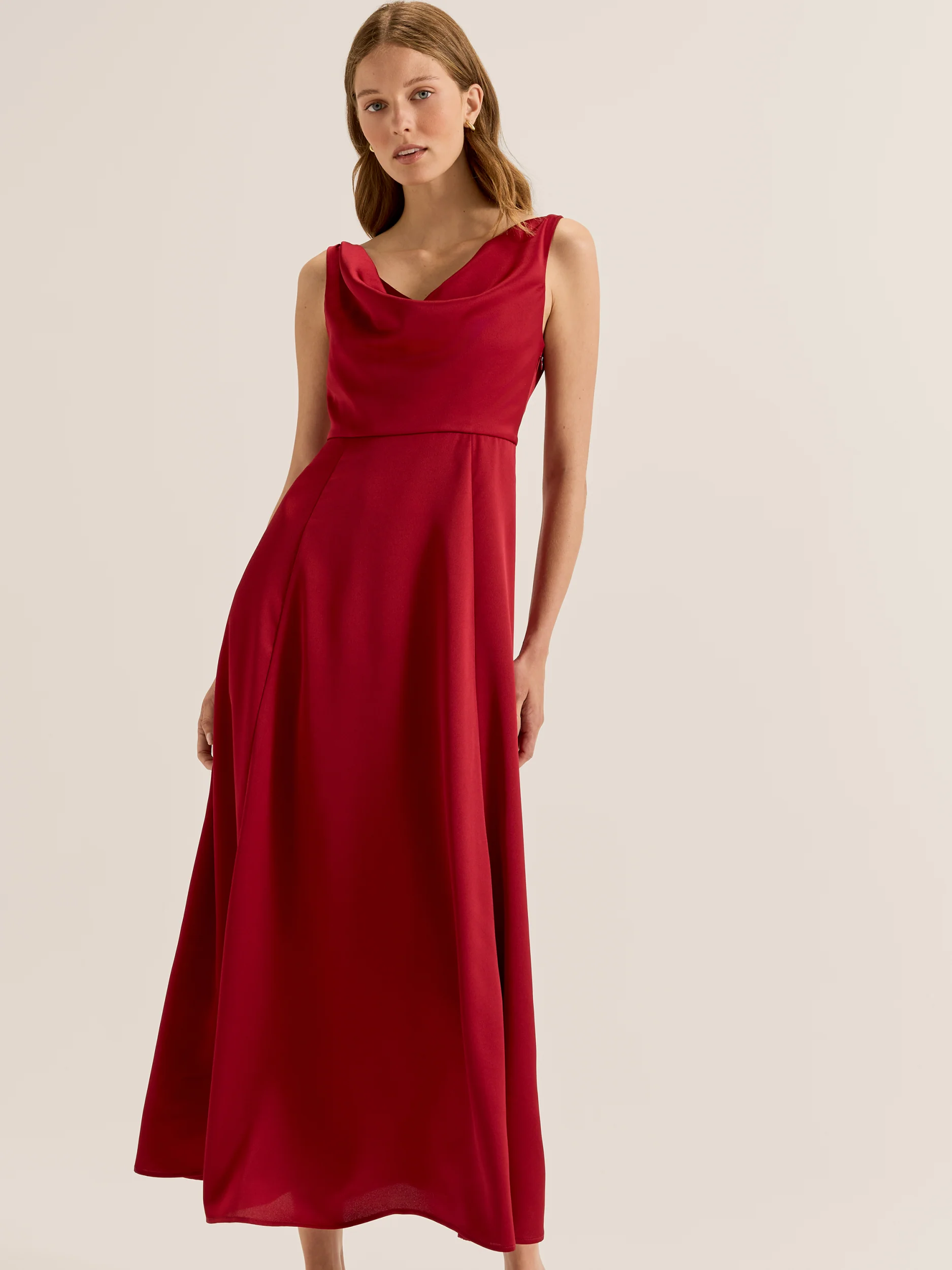 Montague Cowl Neck Dress - Image 5