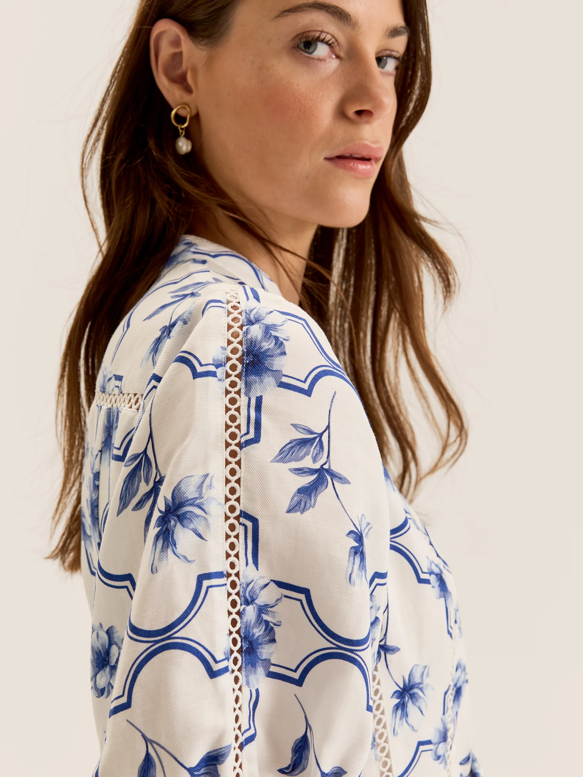 Mosaic Mini Dress - Image 2
