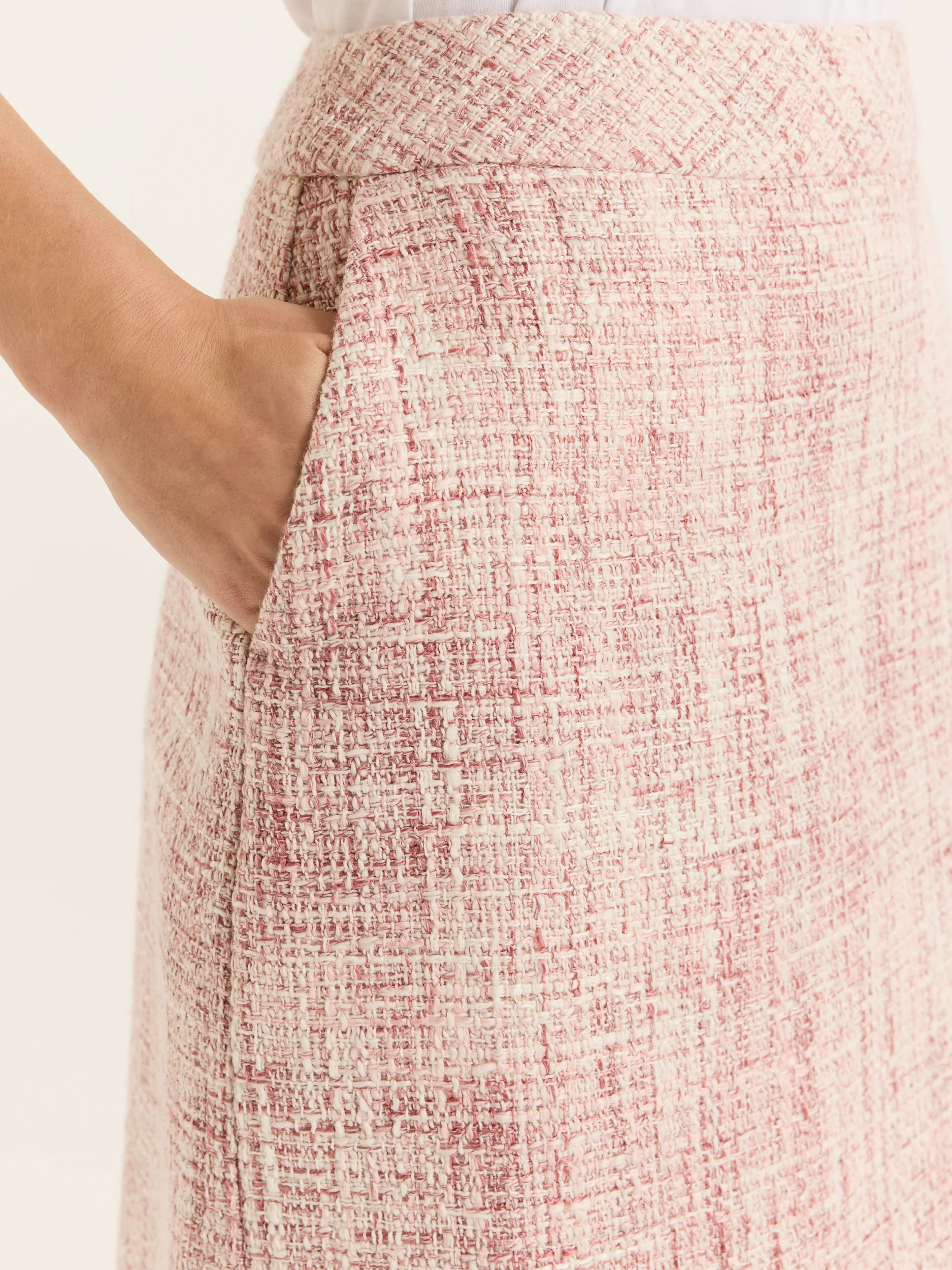 Nela Tweed Skirt - Image 4
