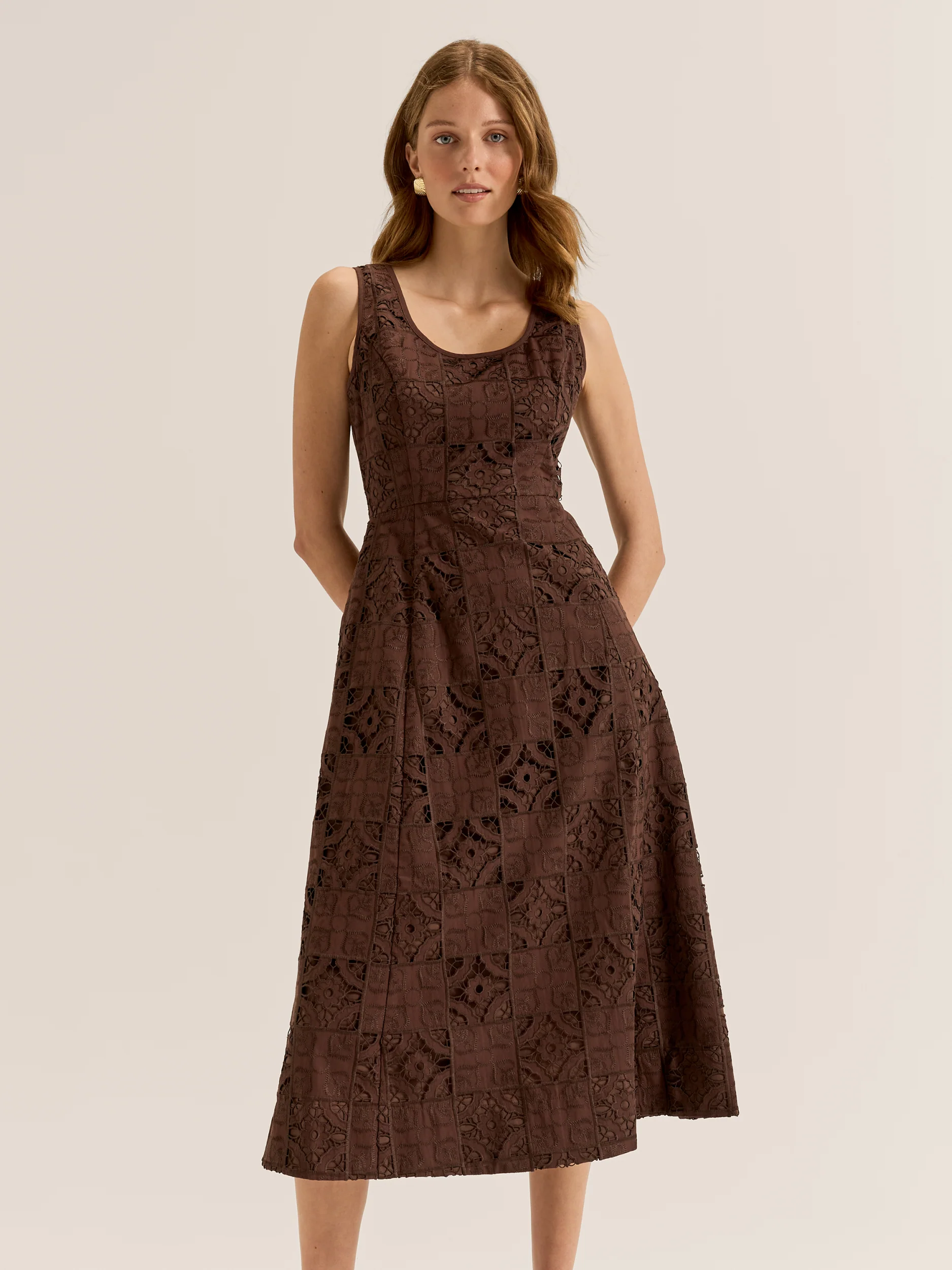 Noosa Lace Midi Dress