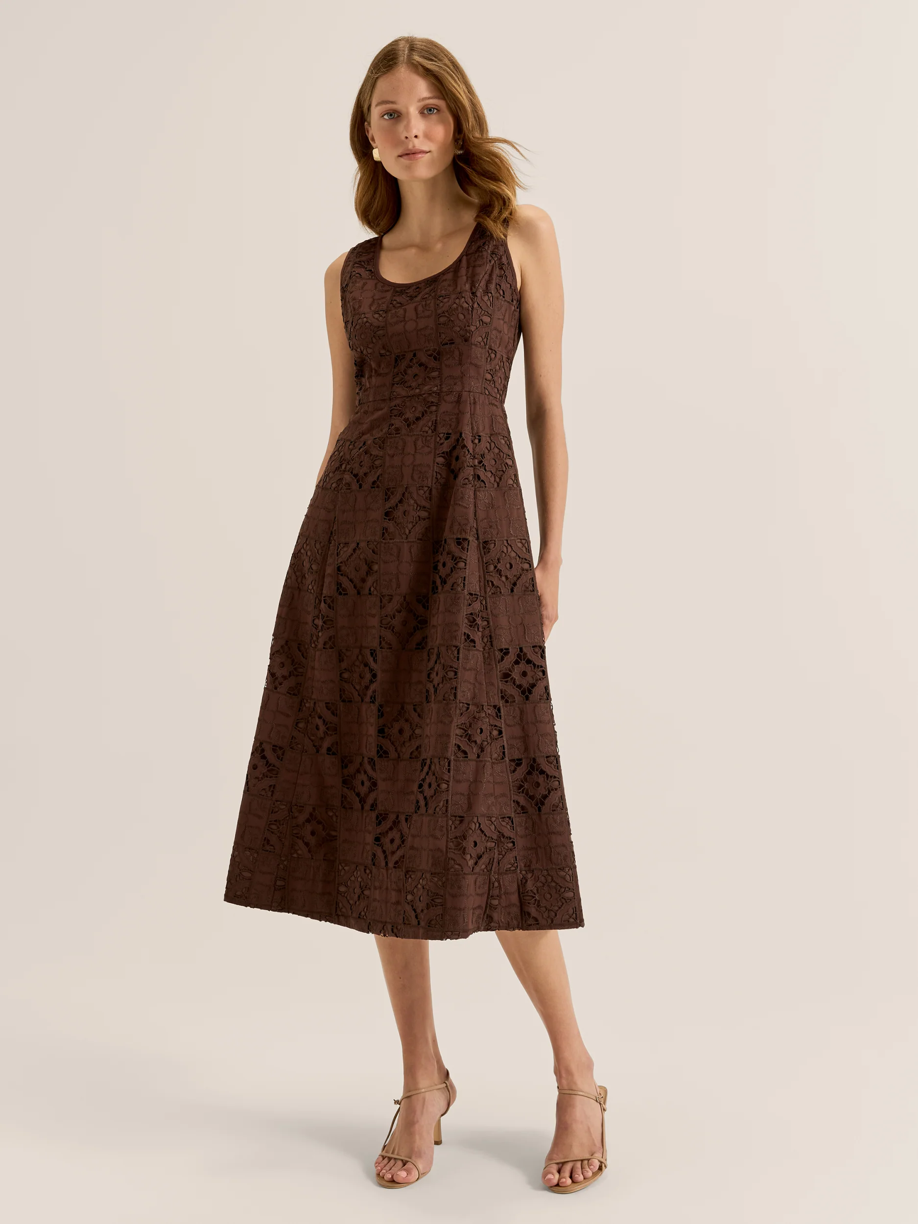 Noosa Lace Midi Dress - Image 2