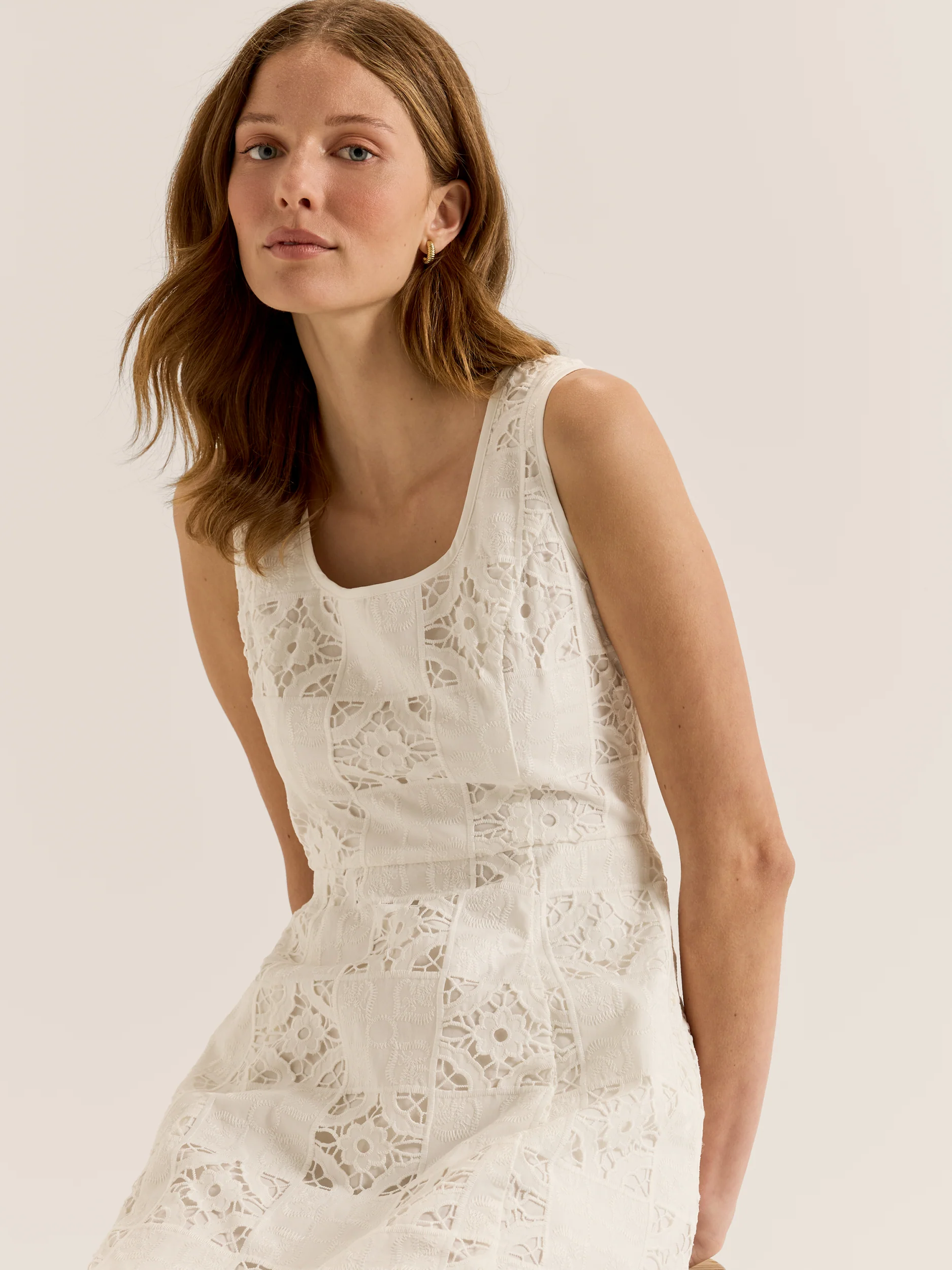 Noosa Lace Midi Dress - Image 5