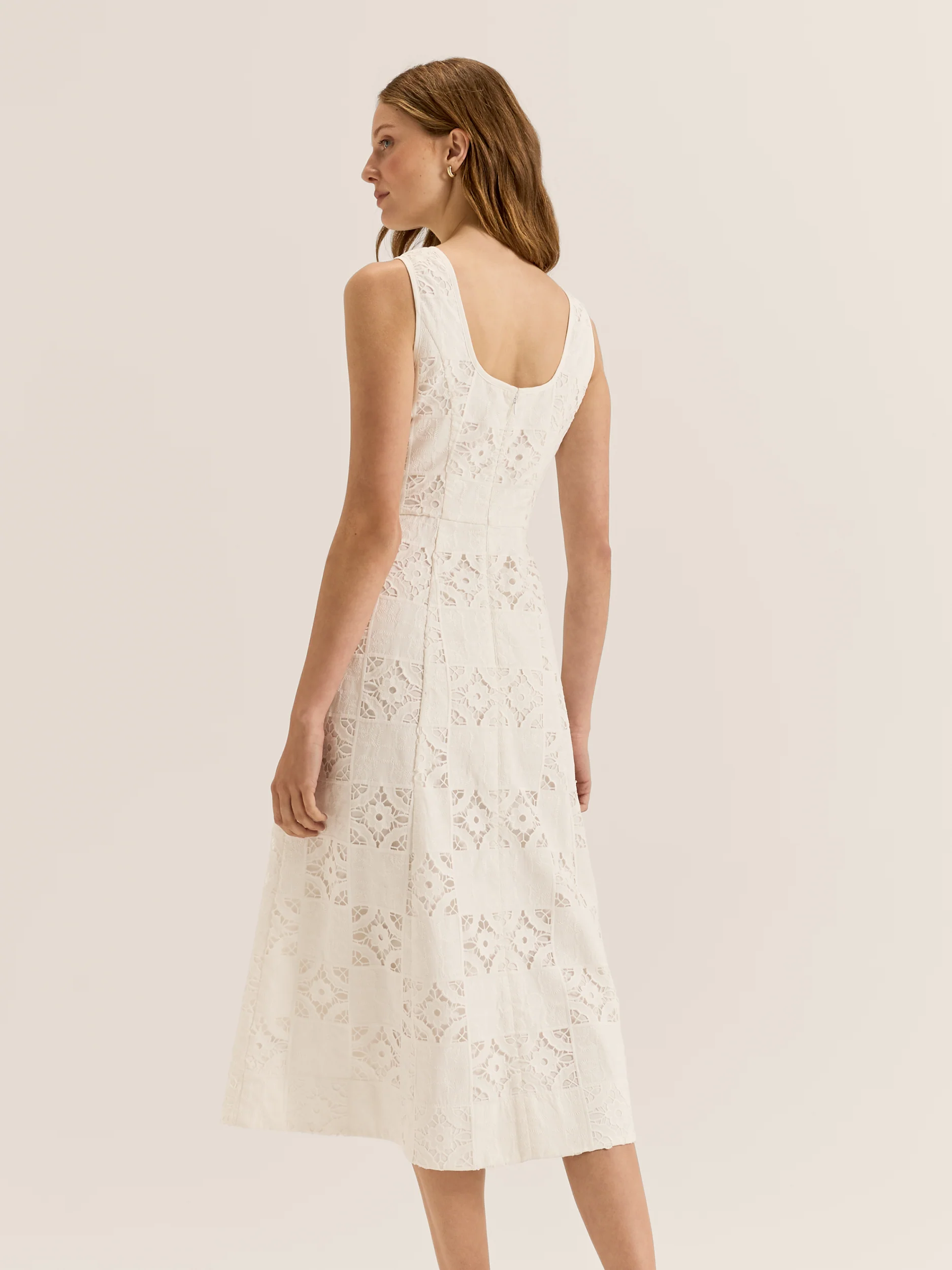 Noosa Lace Midi Dress - Image 6