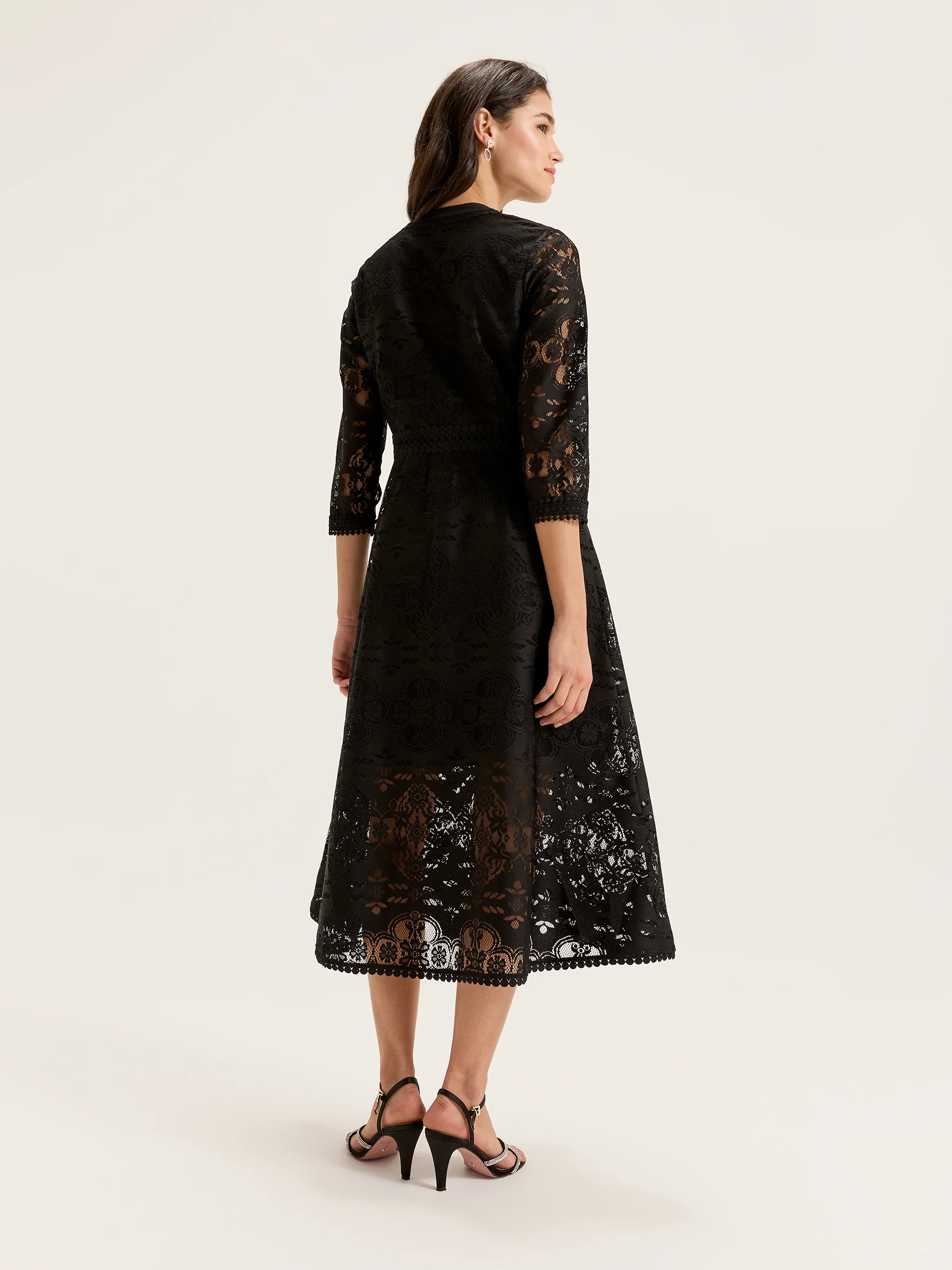 Nostalgia Lace Shirtdress - Image 3